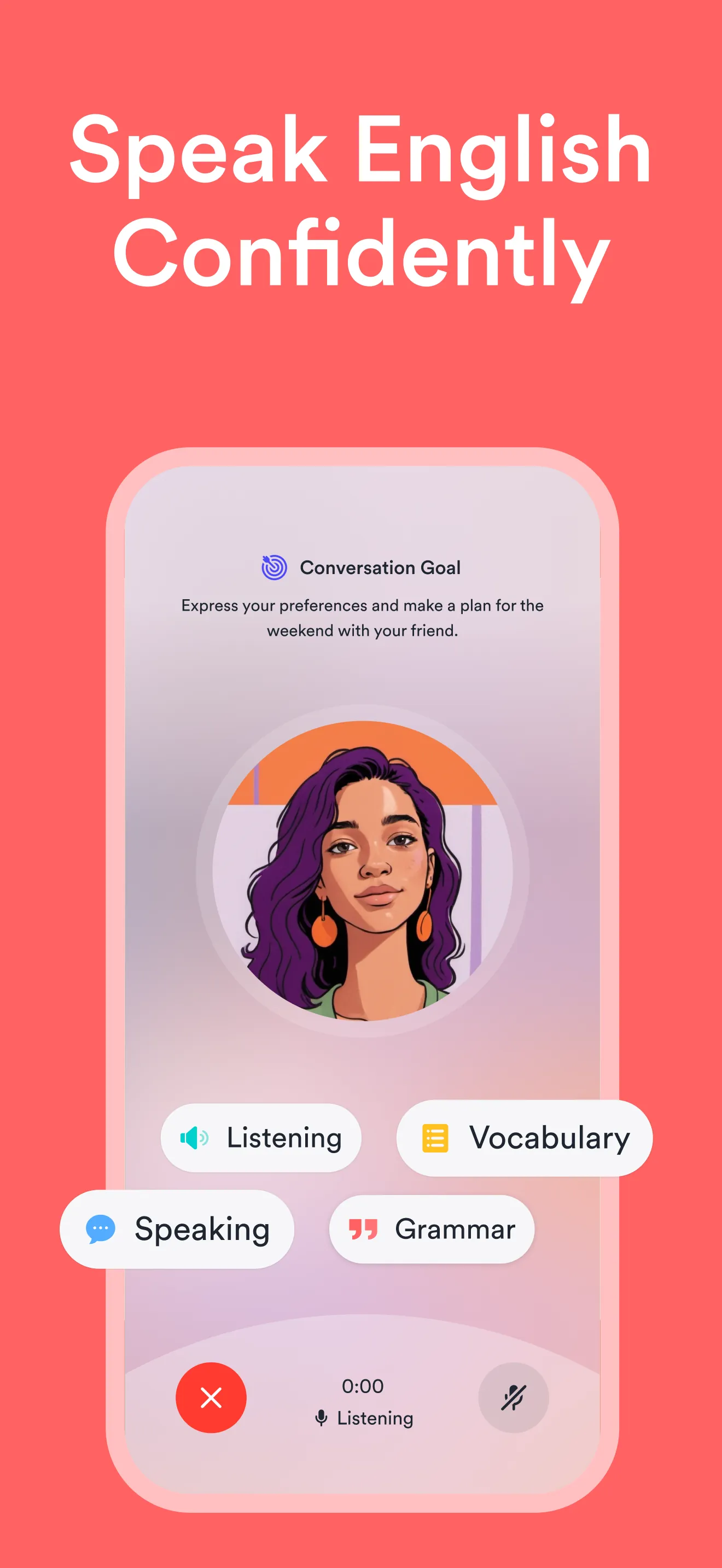 EF Hello: AI English Learning iphone screenshot 2