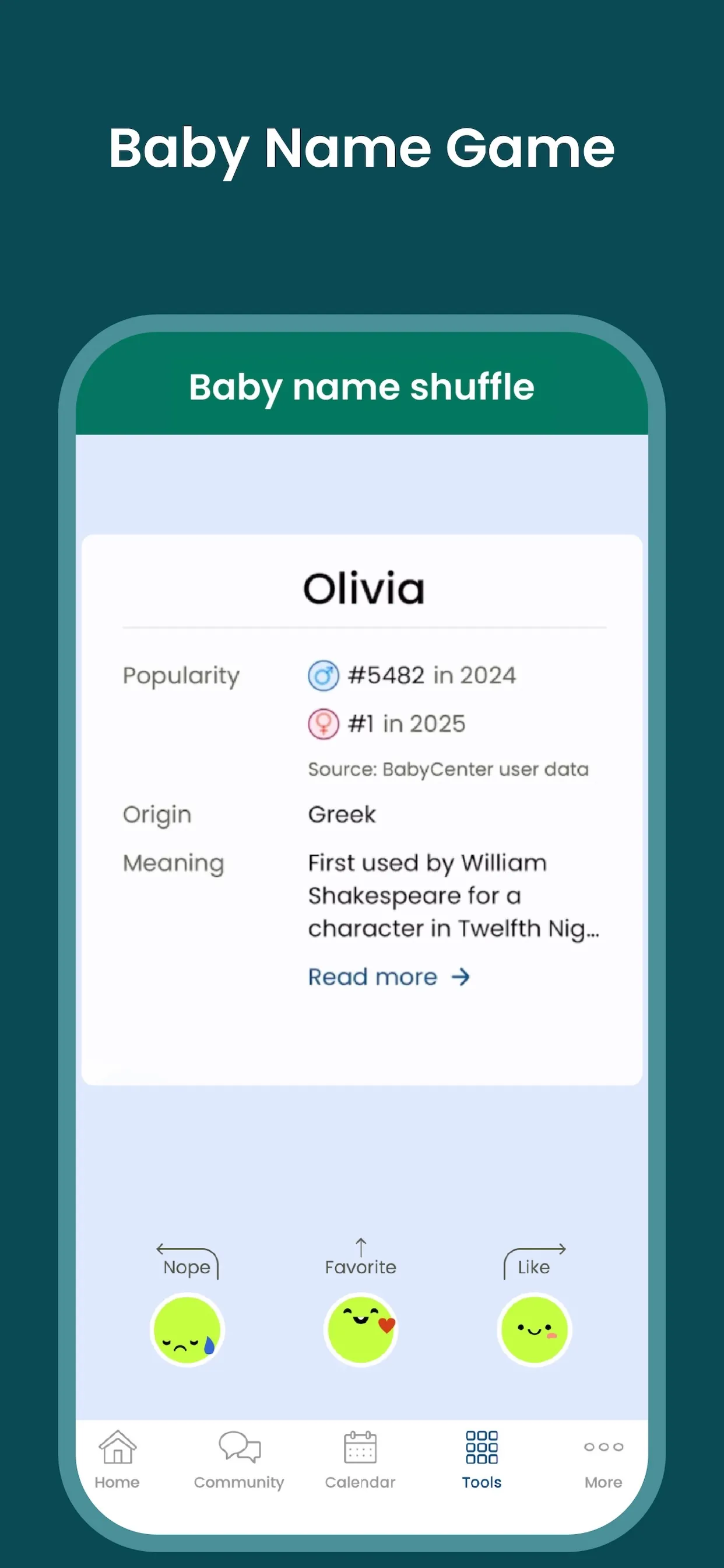 BabyCenter Track Pregnancy App iphone screenshot 9