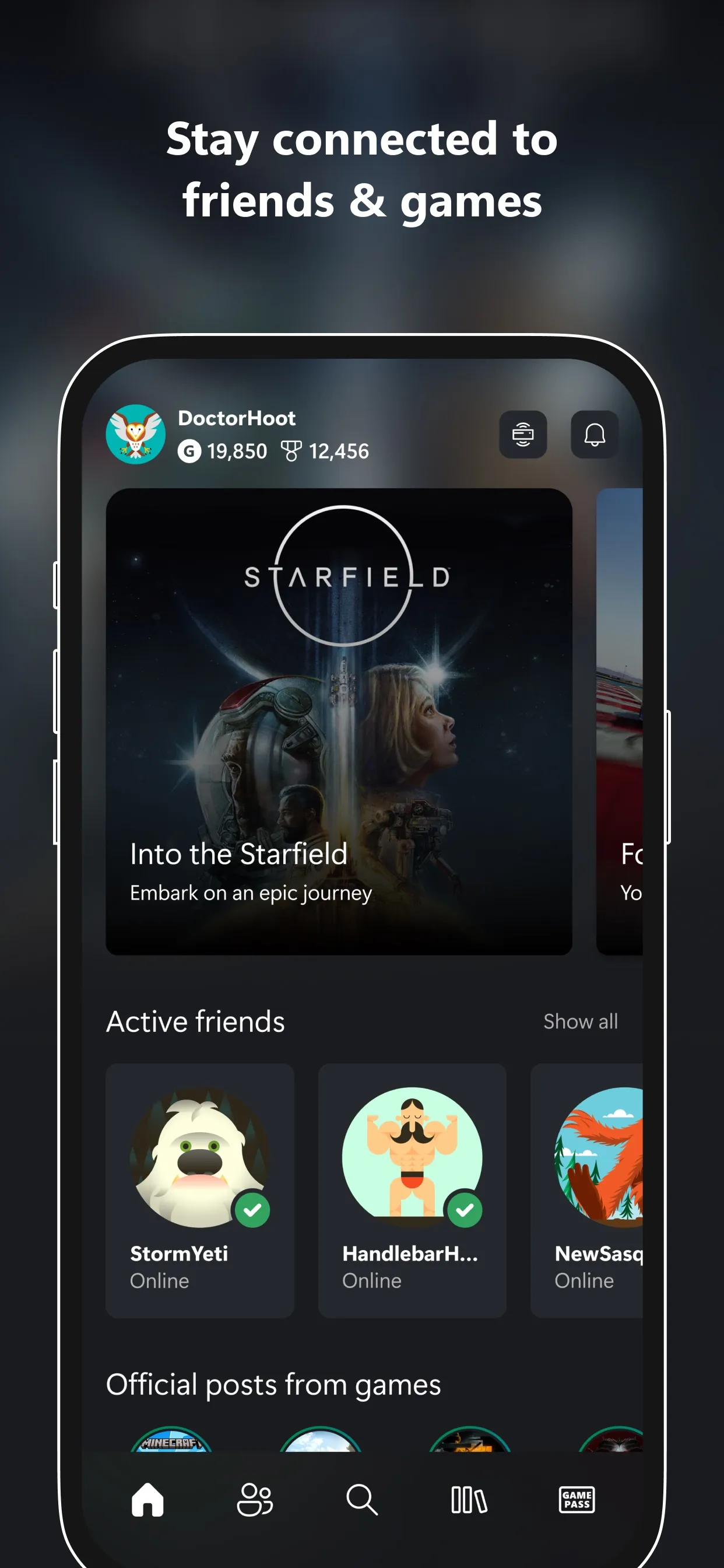 Xbox iphone screenshot 1