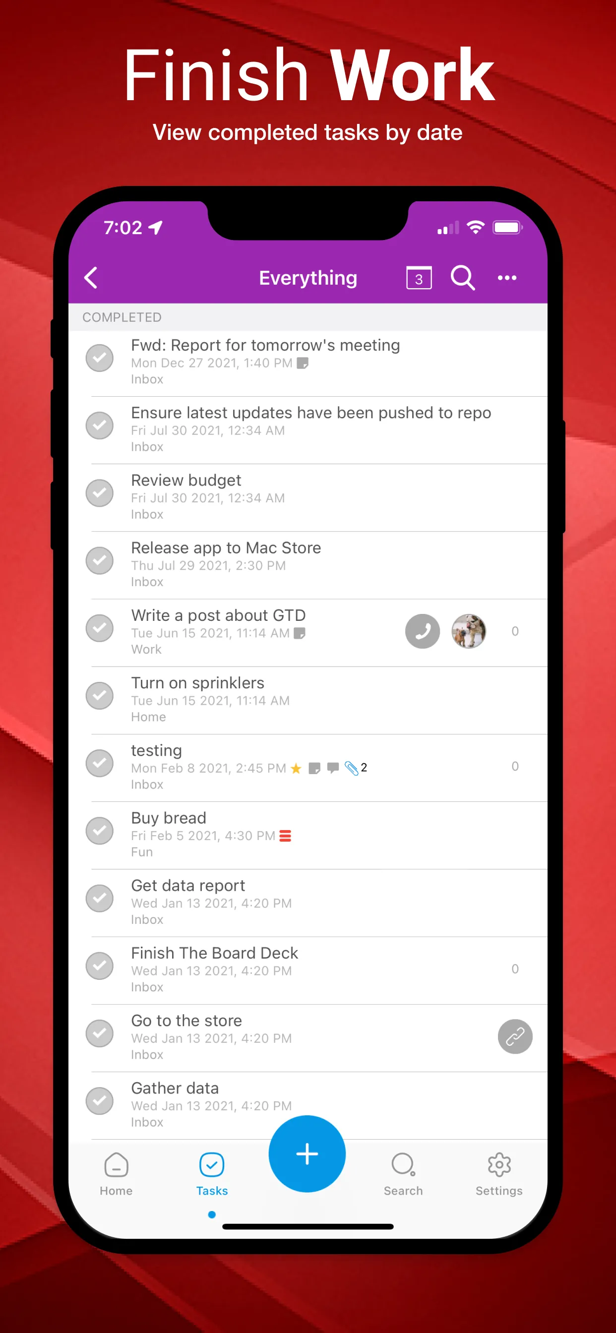 TaskFire : To-Do List & Tasks iphone screenshot 5