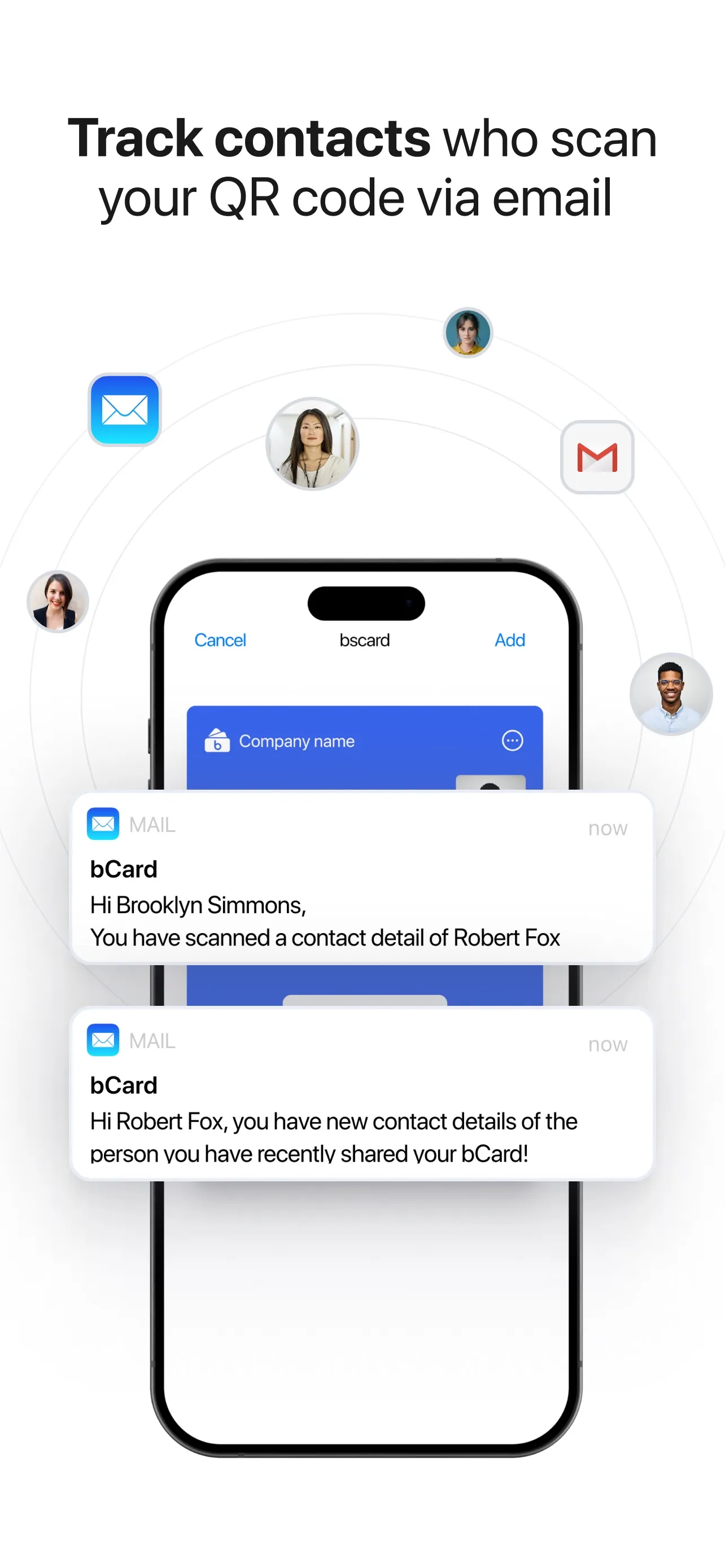 bCard: Digital Business Card iphone screenshot 7
