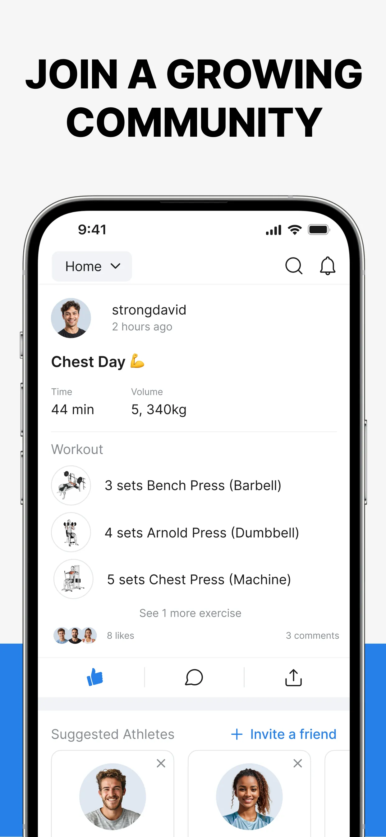 Hevy - Workout Tracker Gym Log iphone screenshot 5