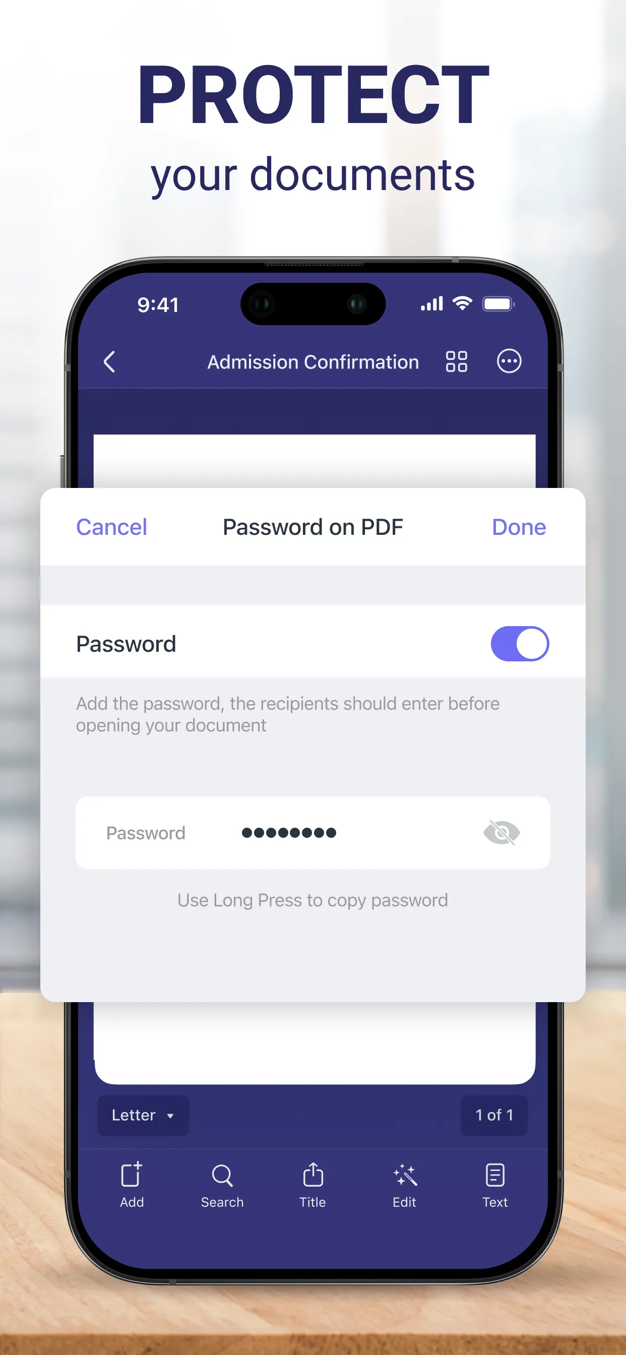 Scanner Pro - Scan Documents iphone screenshot 8