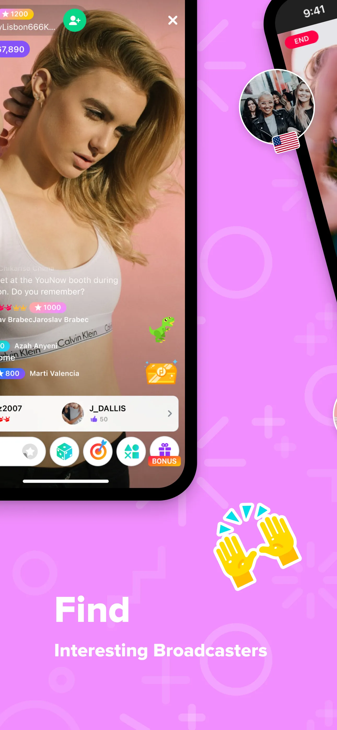 YouNow: Go Live, Make Friends iphone screenshot 3