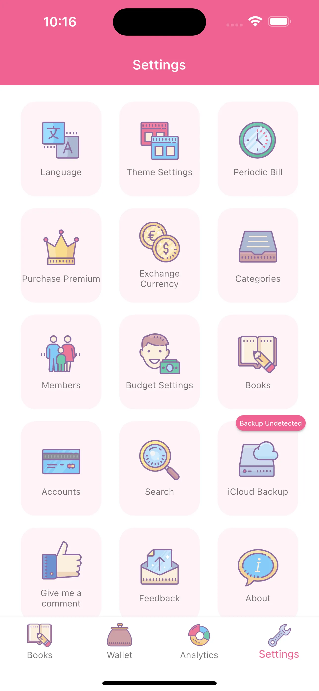Money+ Cute Expense Tracker iphone screenshot 10