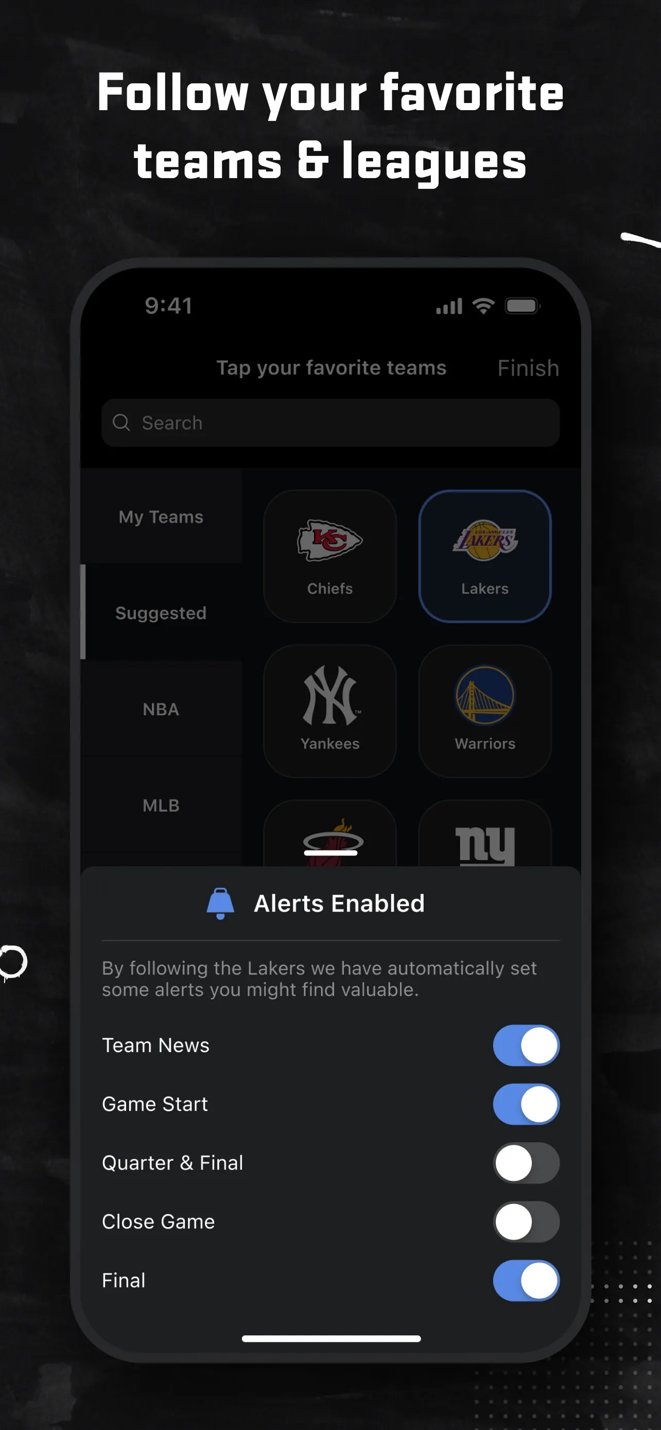 ESPN: Live Sports & Scores iphone screenshot 8