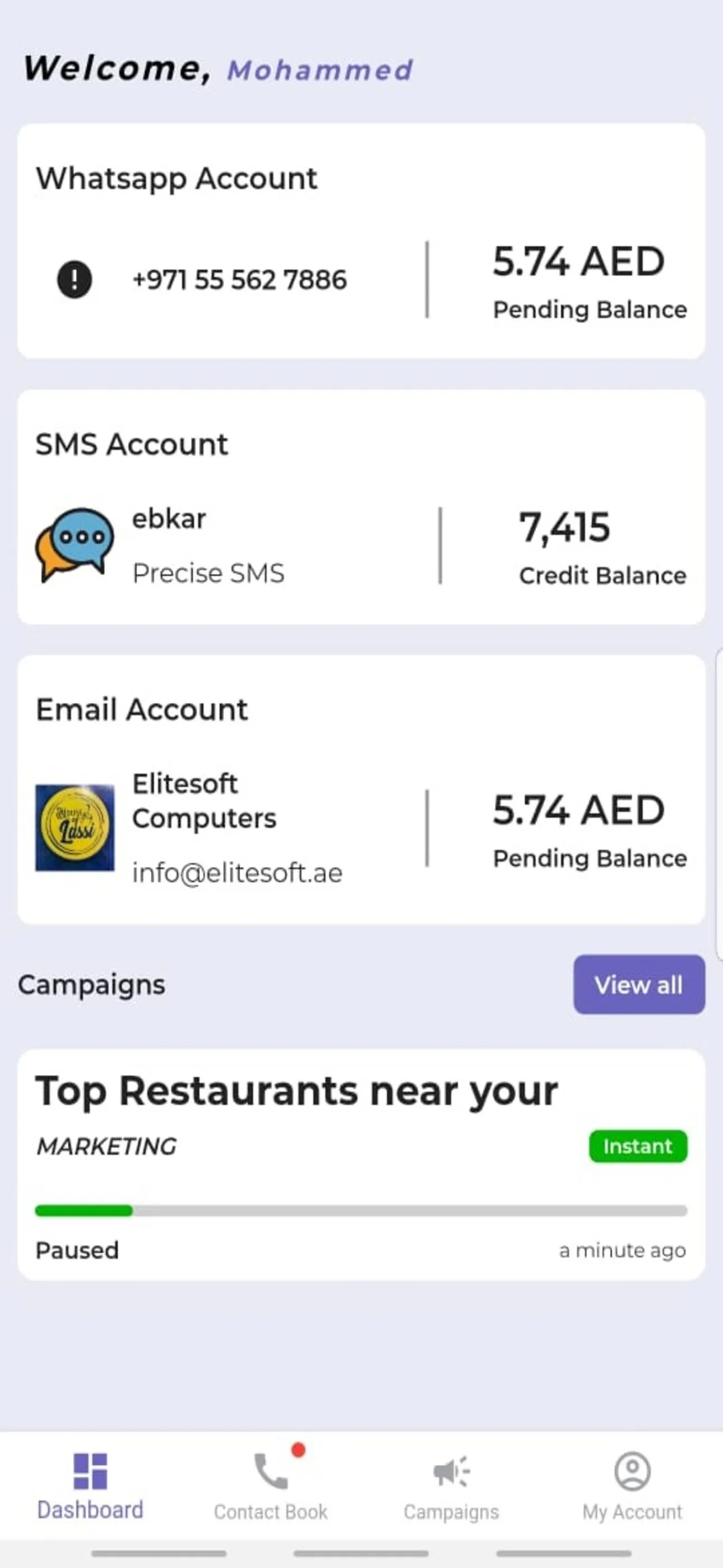 Whisper CRM iphone screenshot 3