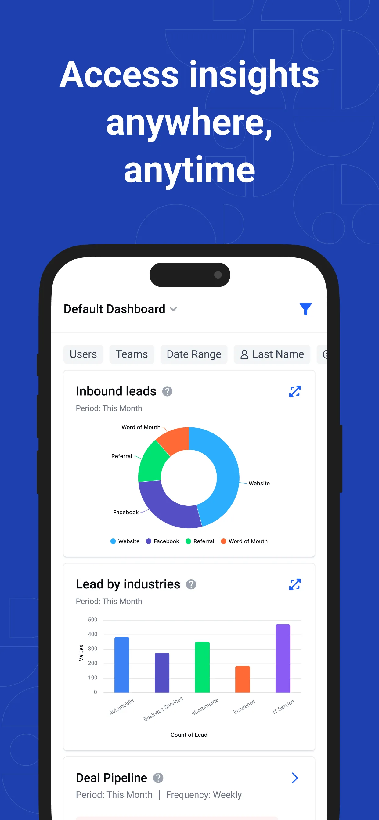 Salesmate – Sales CRM iphone screenshot 1