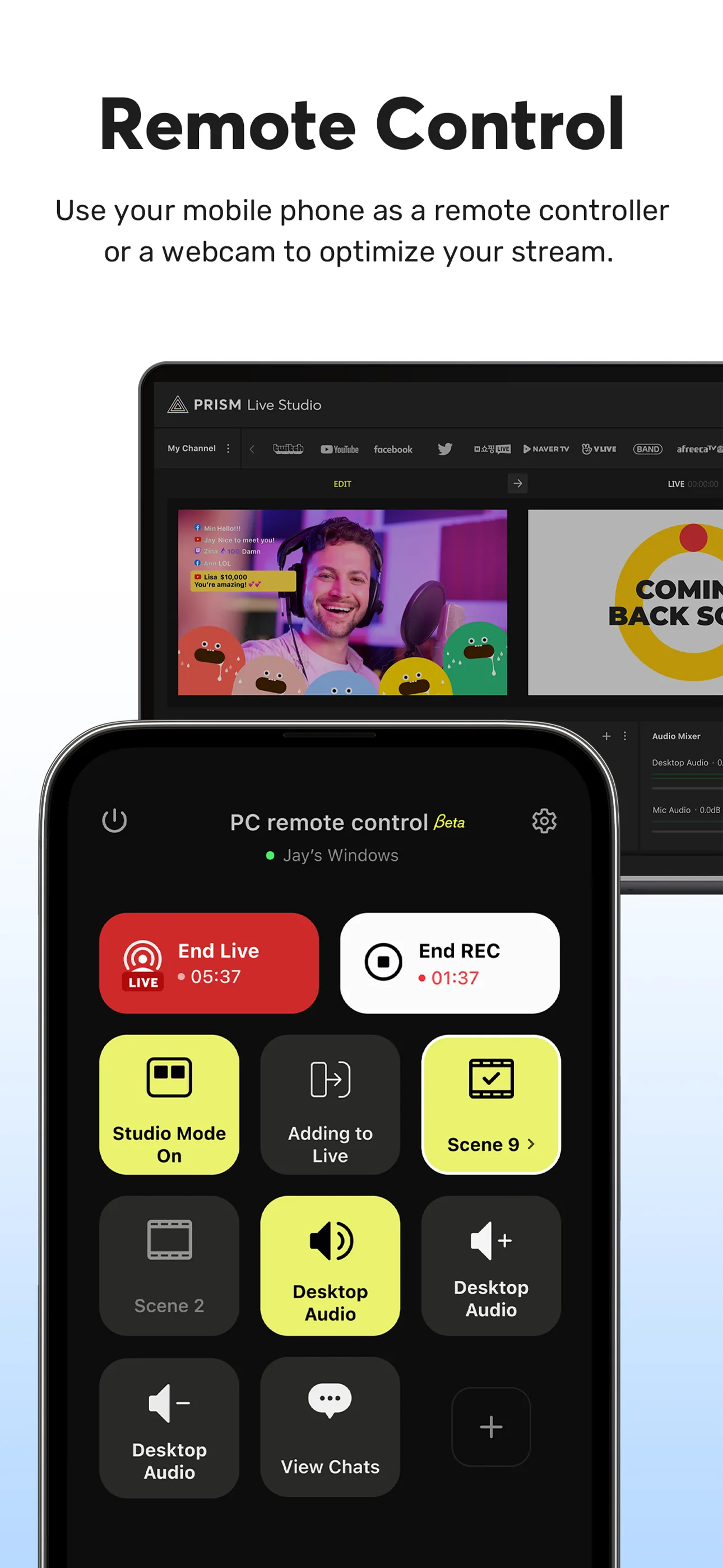 PRISM: Live Streaming App iphone screenshot 8