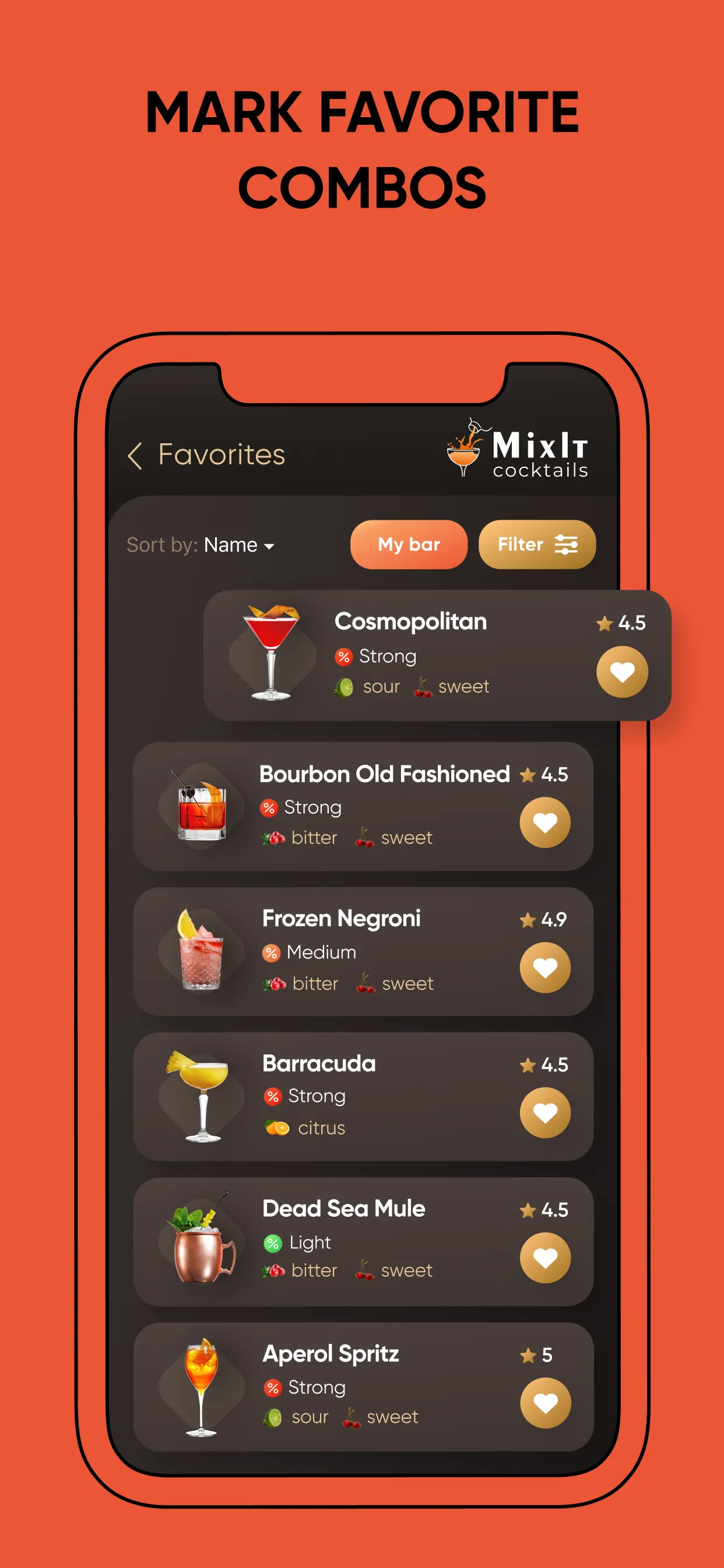Mixit Cocktails: drink recipes iphone screenshot 3