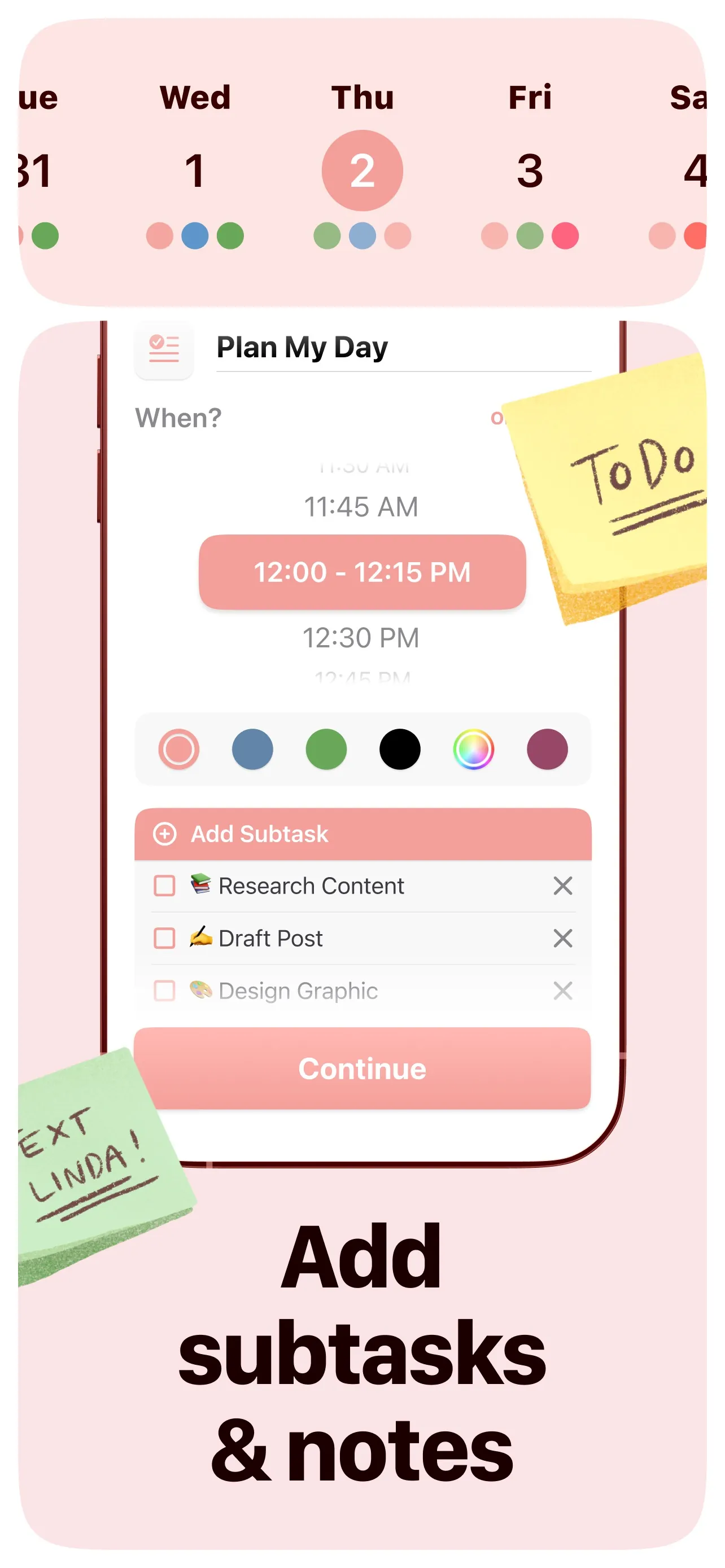 Structured - Daily Planner iphone screenshot 7