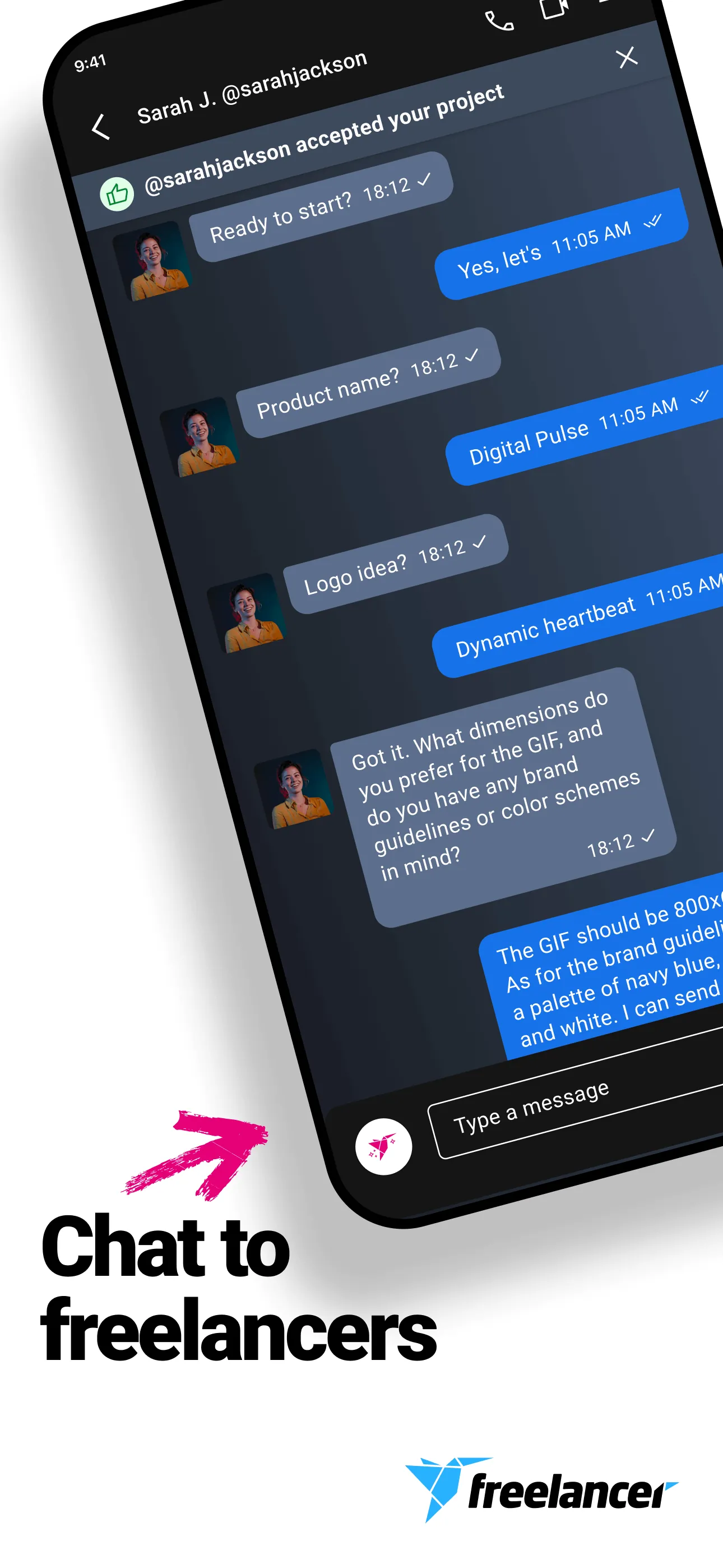 Freelancer - Hire & Find Jobs iphone screenshot 6