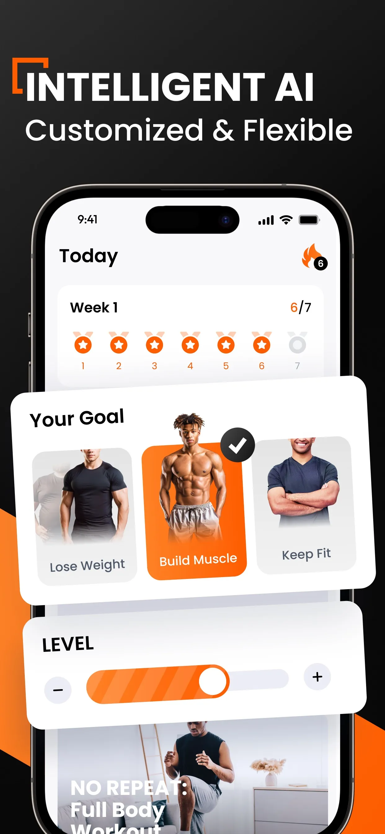Home Workout for Men iphone screenshot 6