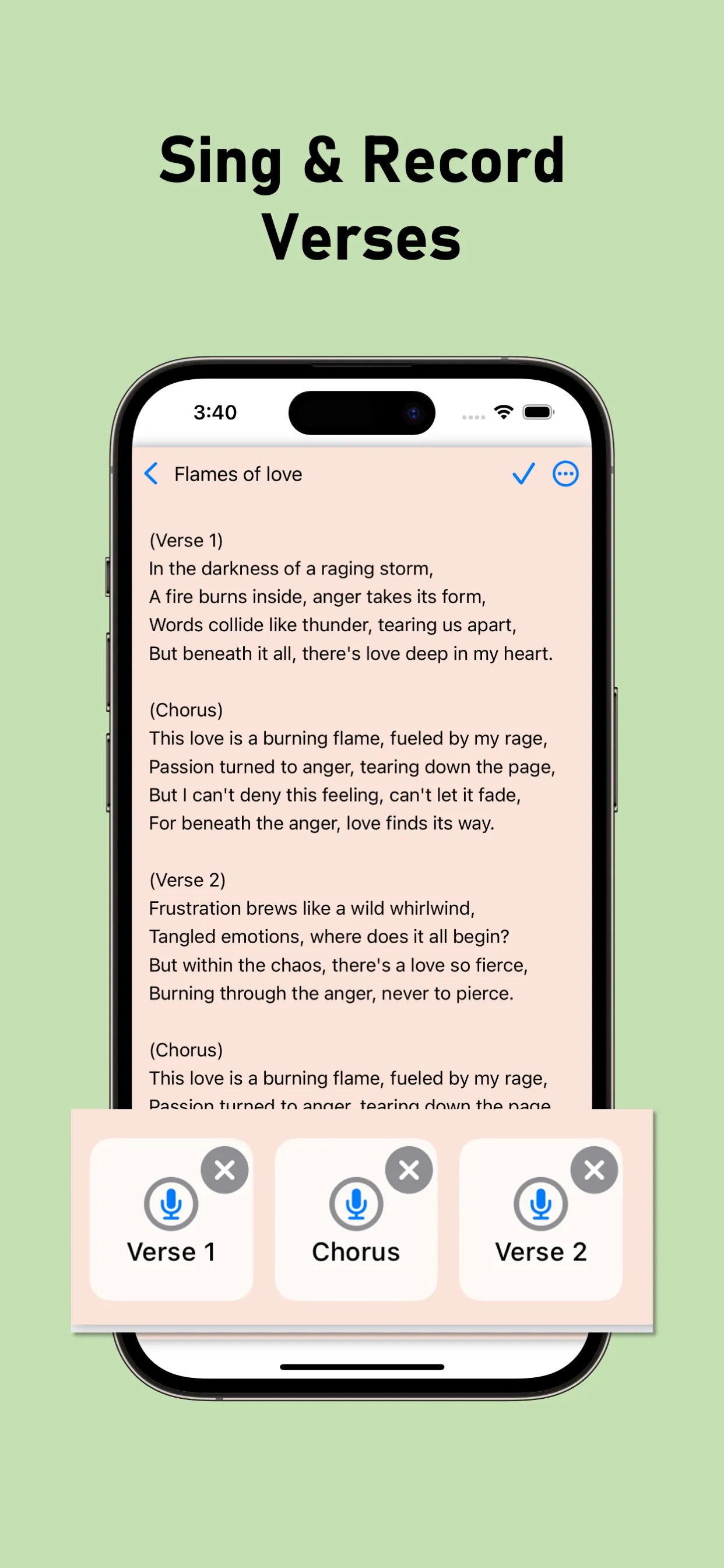 AI Lyric Generator Song Writer iphone screenshot 4