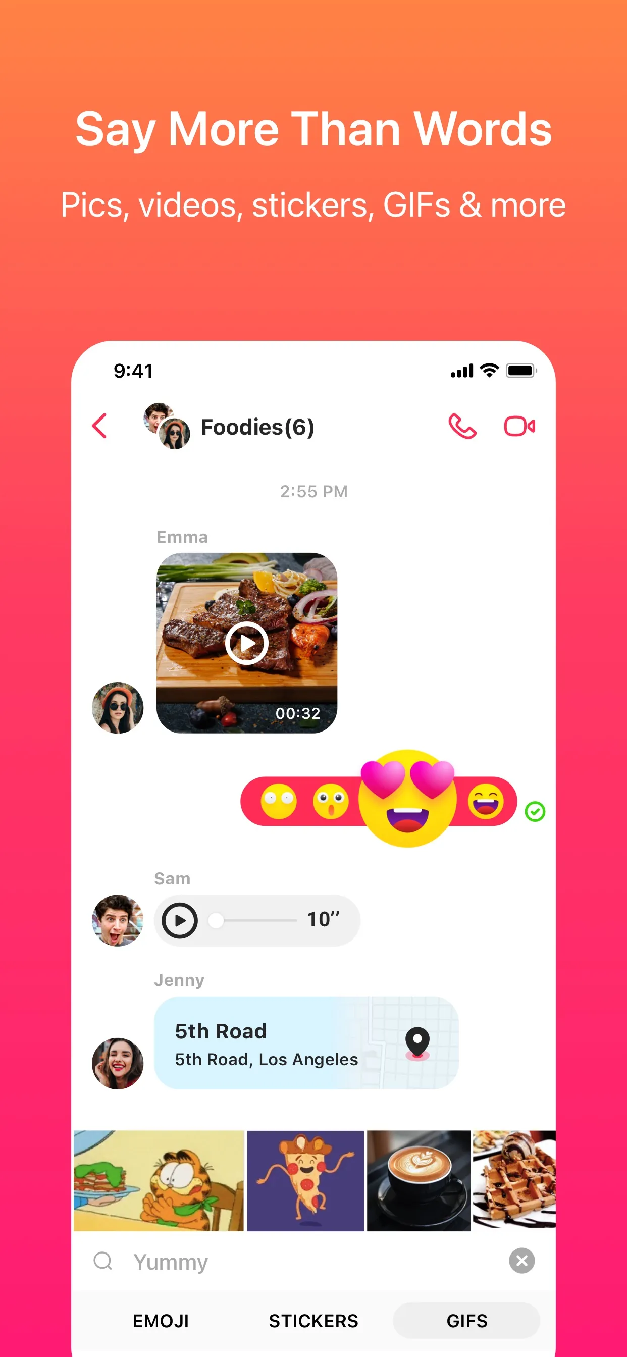JusTalk - Video Chat & Calls iphone screenshot 2