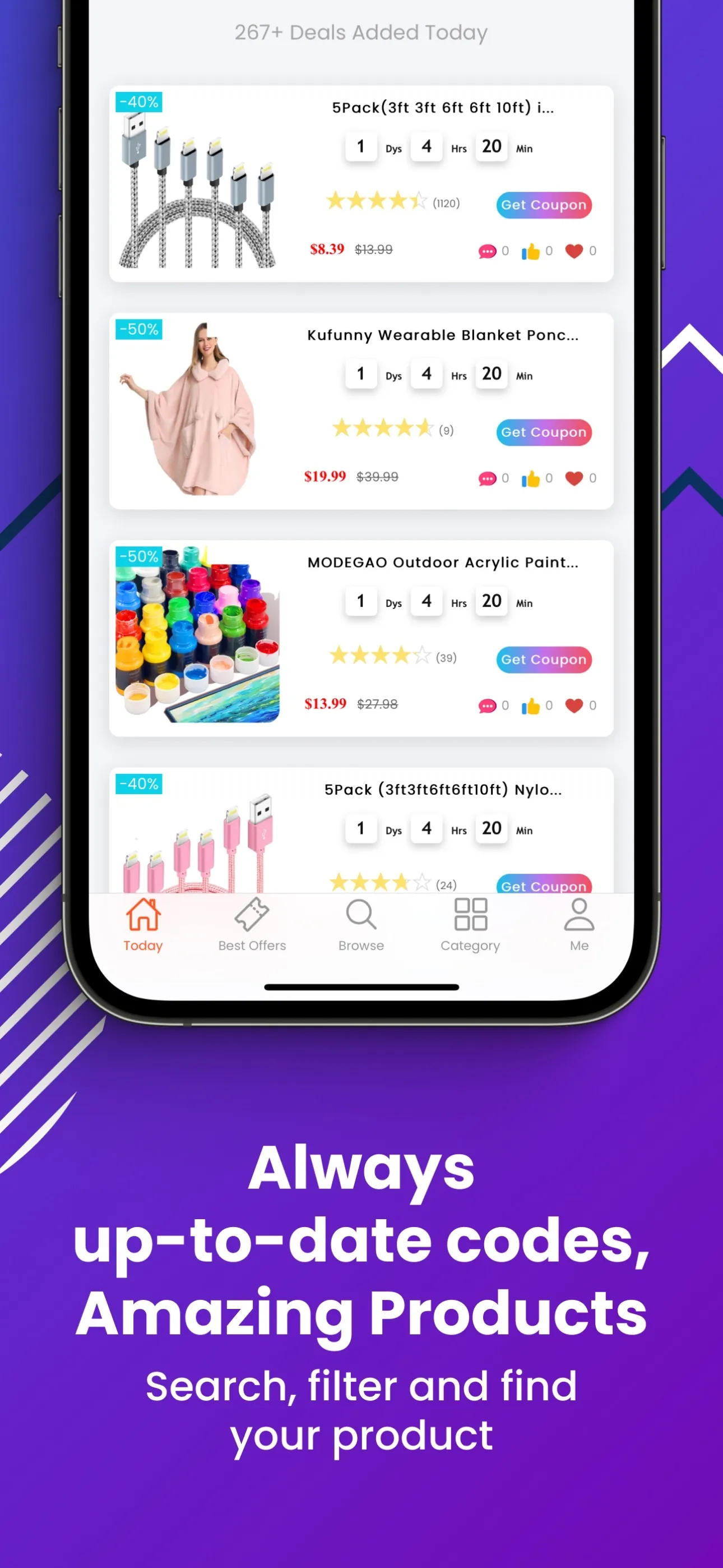 Run Run Deals – Coupons & Deal iphone screenshot 2