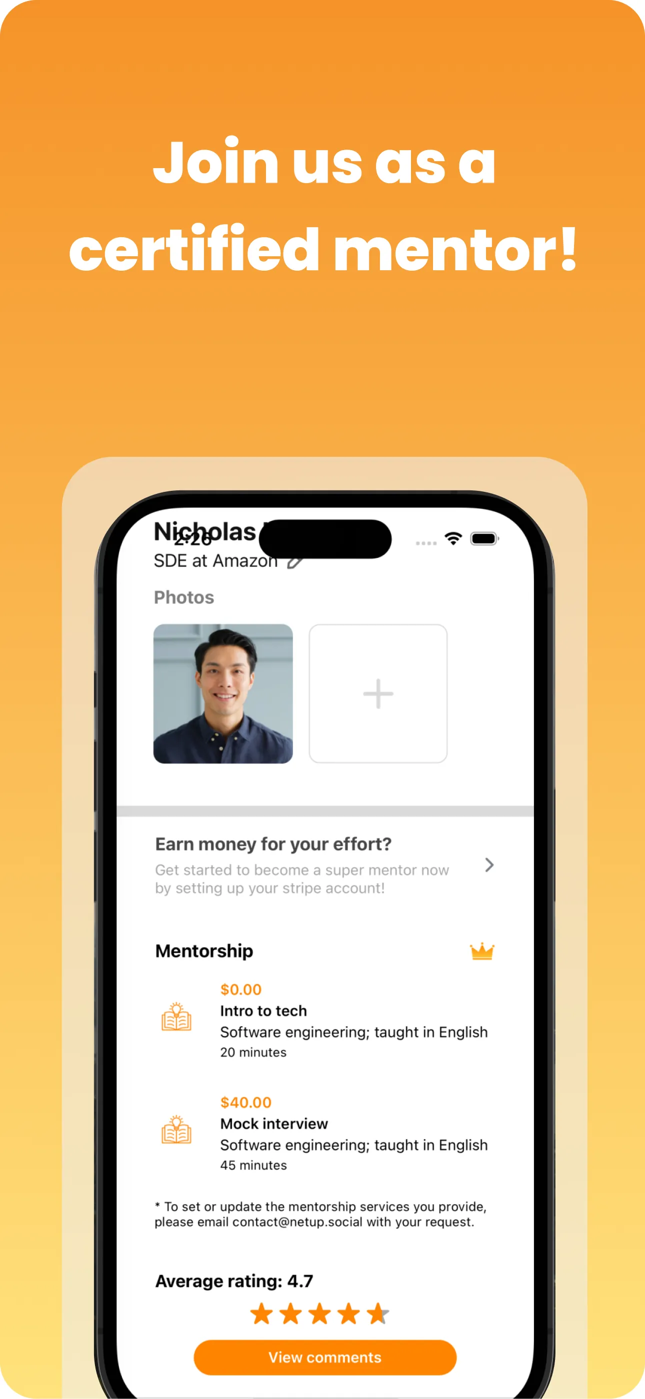 Netup: Elevate with Mentors iphone screenshot 8