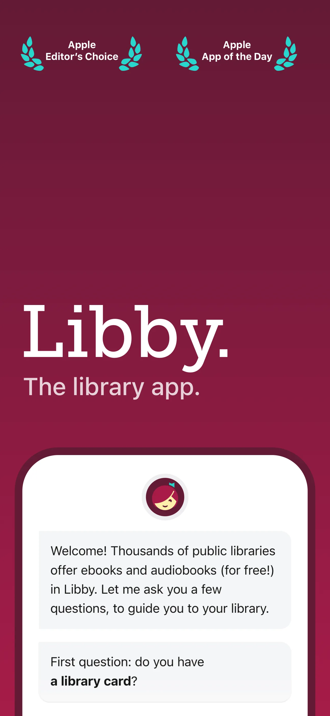Libby, the library app iphone screenshot 1