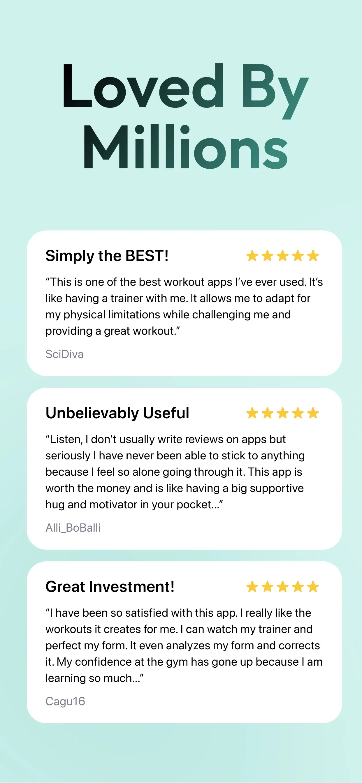 Zing AI: Home & Gym Workouts iphone screenshot 9