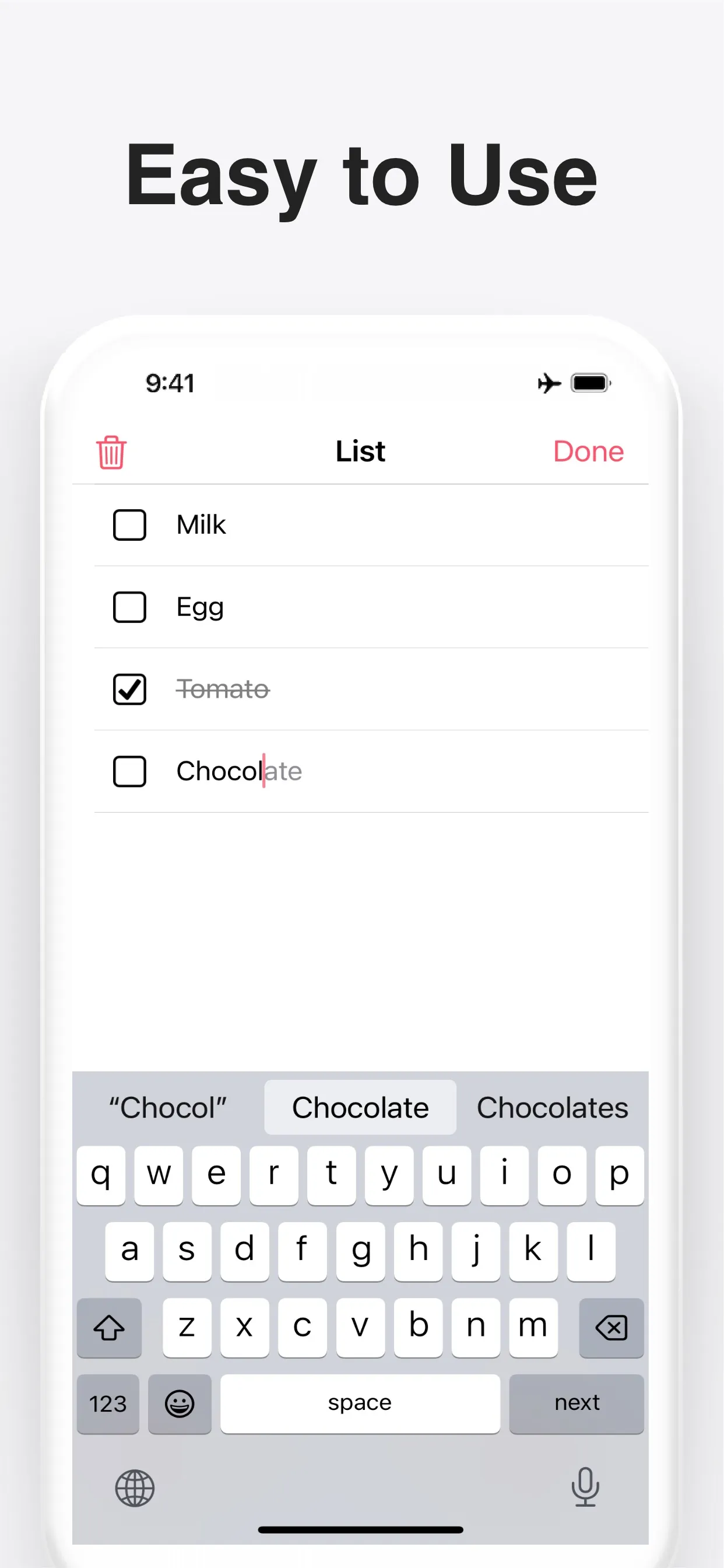 Shopping List: Grocery To Do iphone screenshot 2