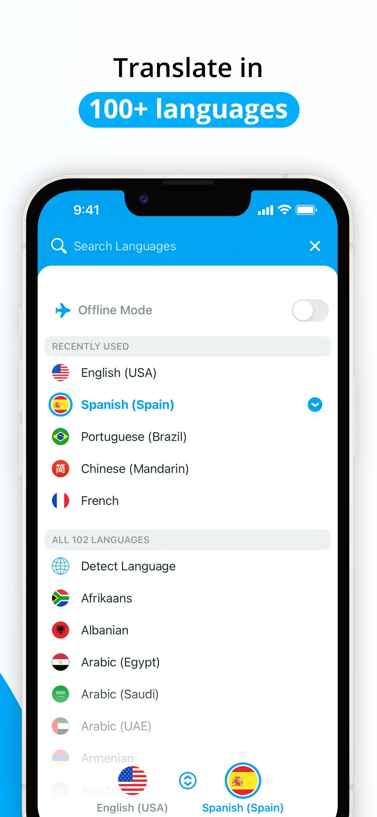 Speak & Translate - Translator iphone screenshot 4