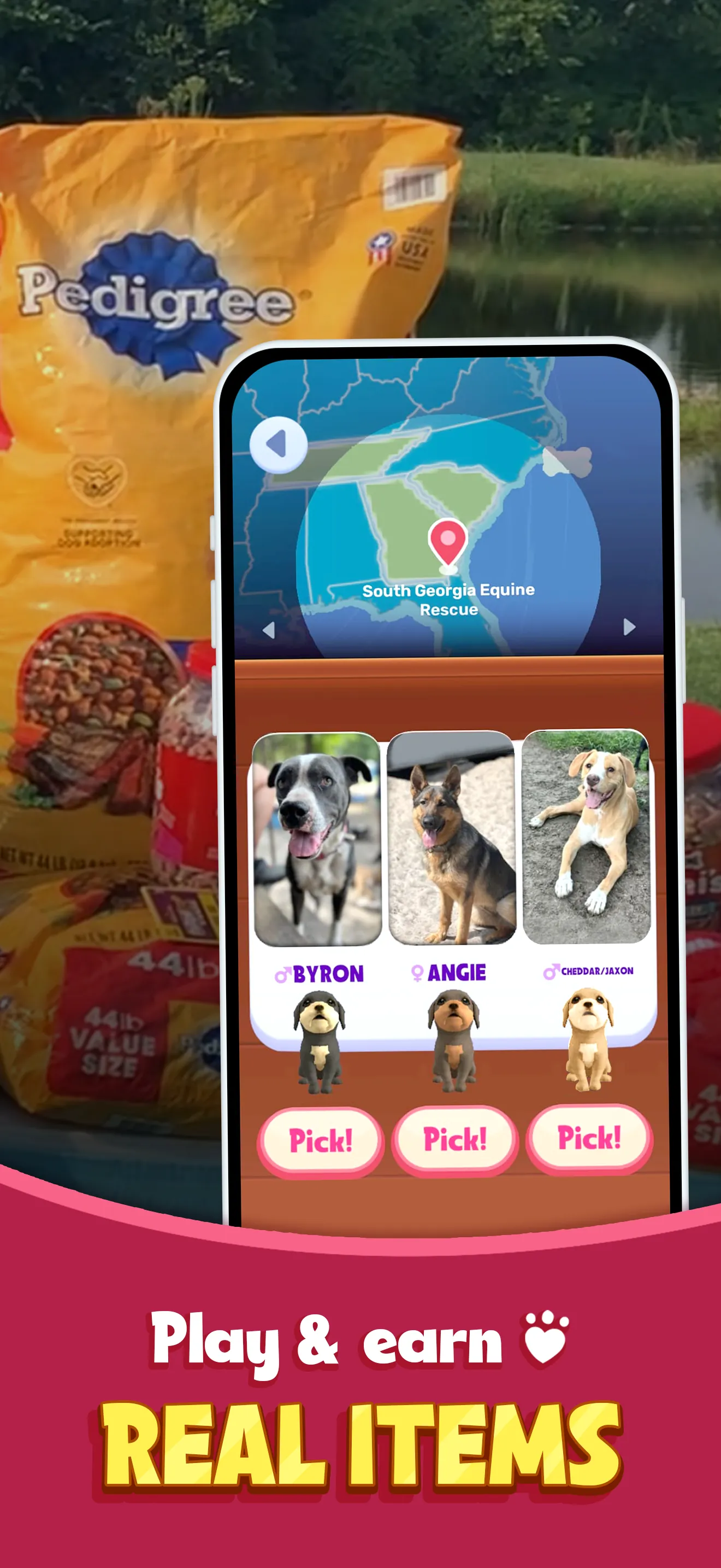 TREAT: Play & impact REAL dogs iphone screenshot 2