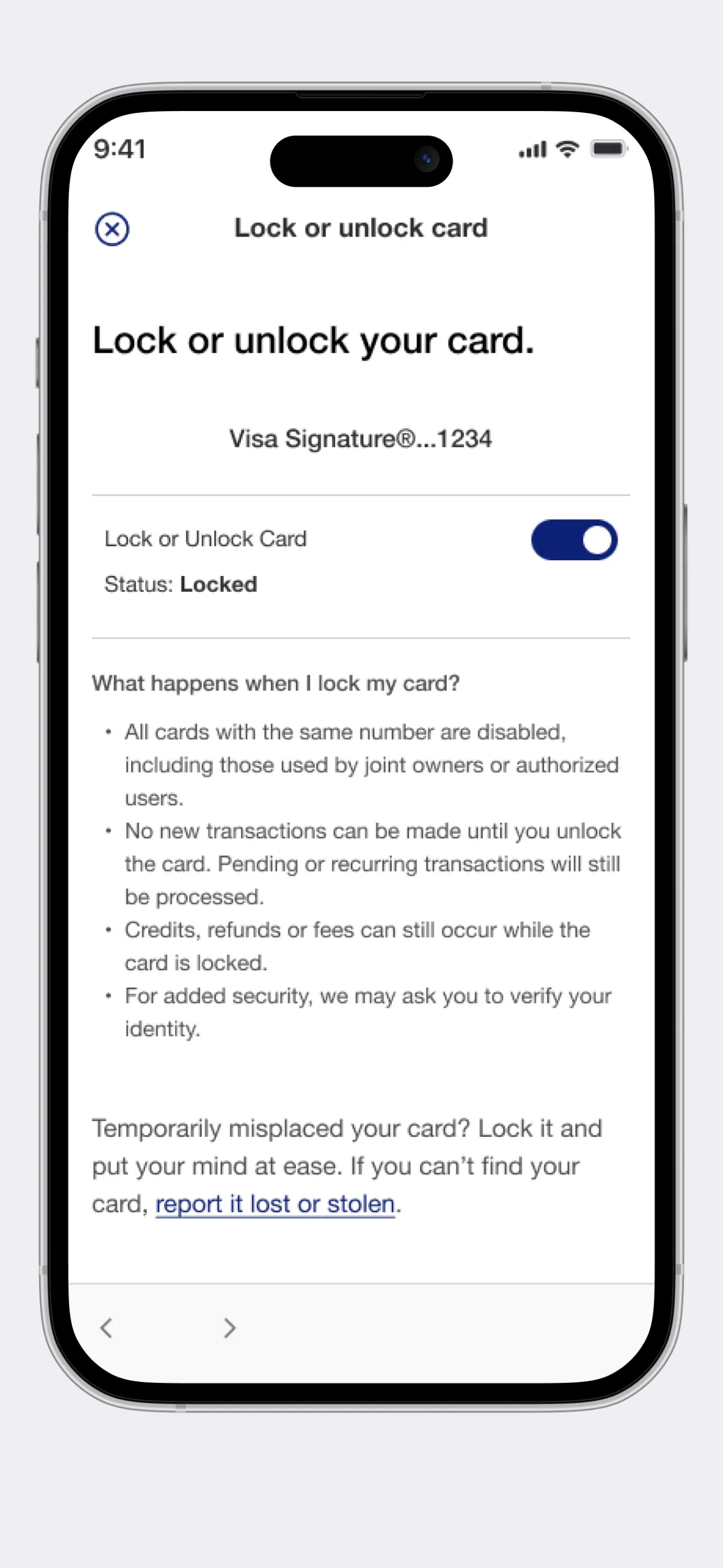 Elan Credit Card iphone screenshot 7