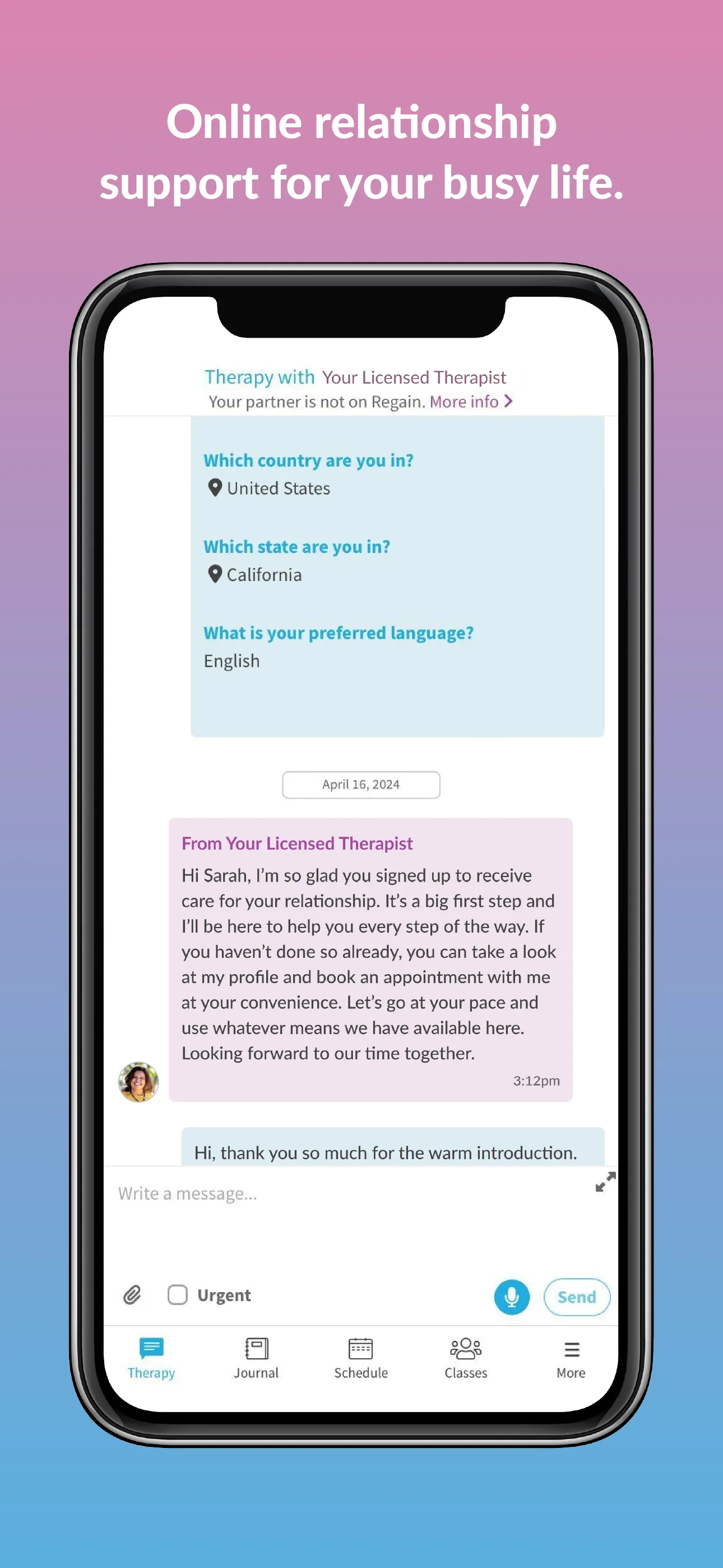 ReGain - Couples Therapy iphone screenshot 4