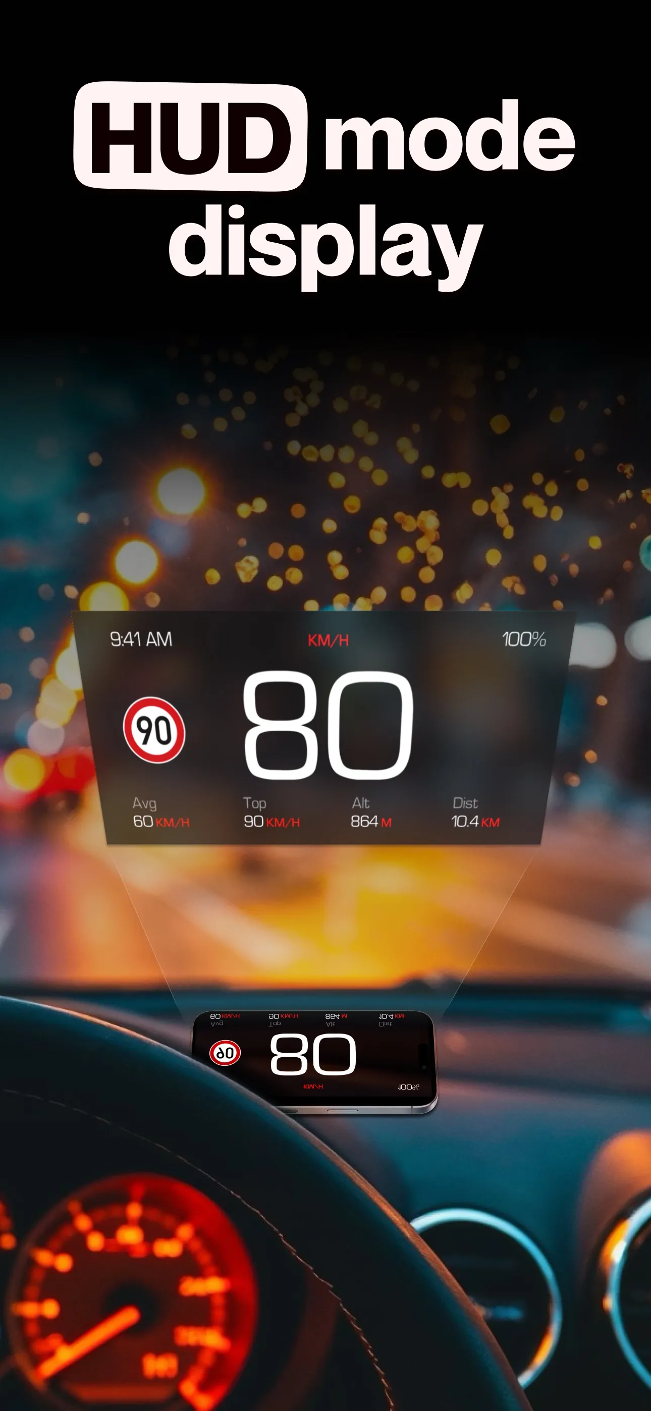 GPS Speedometer MPH Tracker iphone screenshot 6