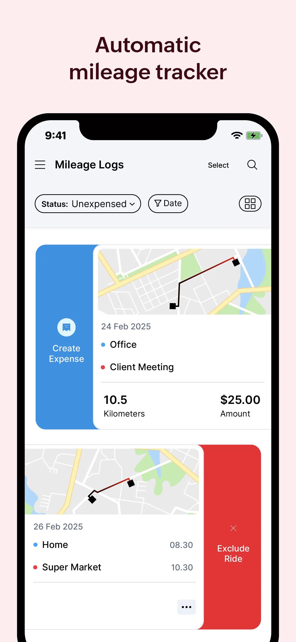 Zoho Expense: Travel & Expense iphone screenshot 3