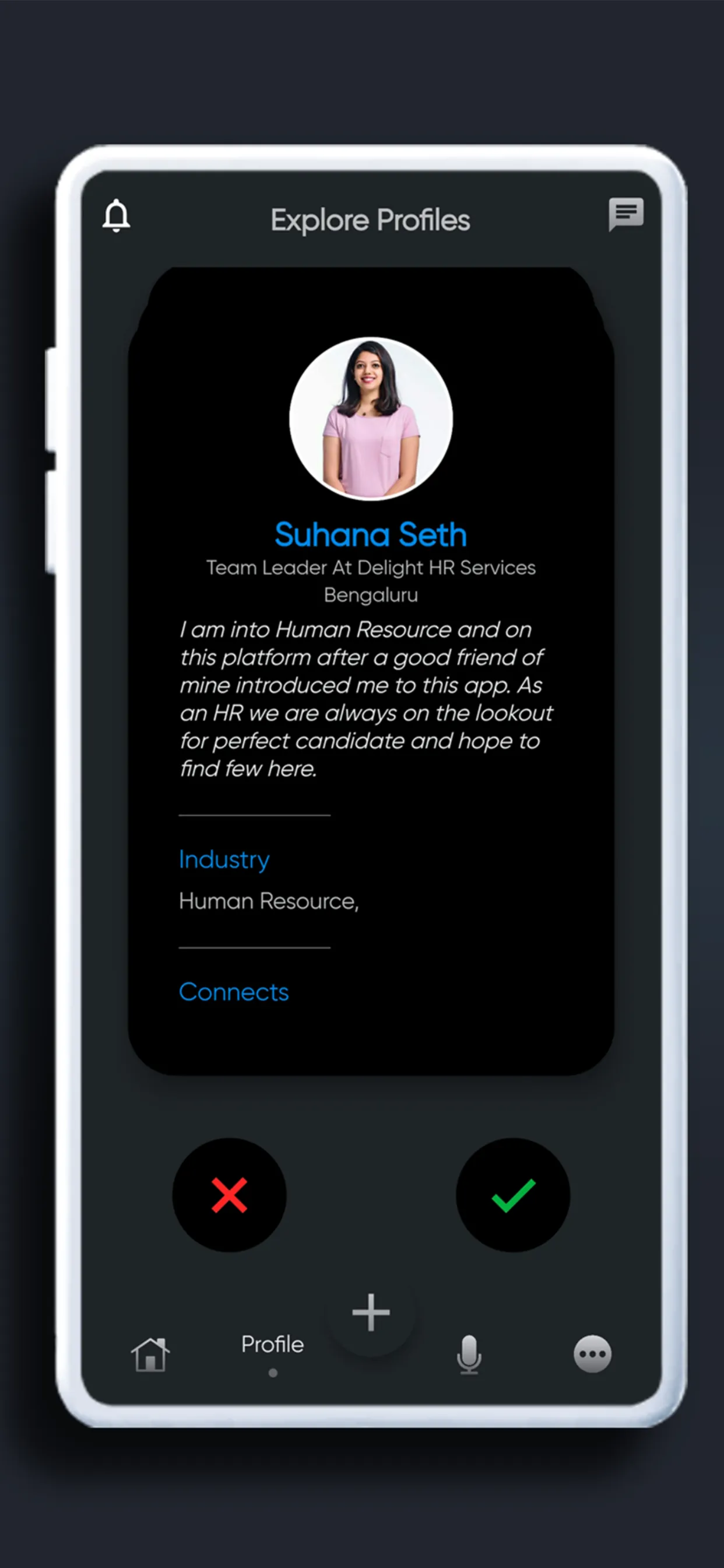 IJEENI Professional Networking iphone screenshot 2