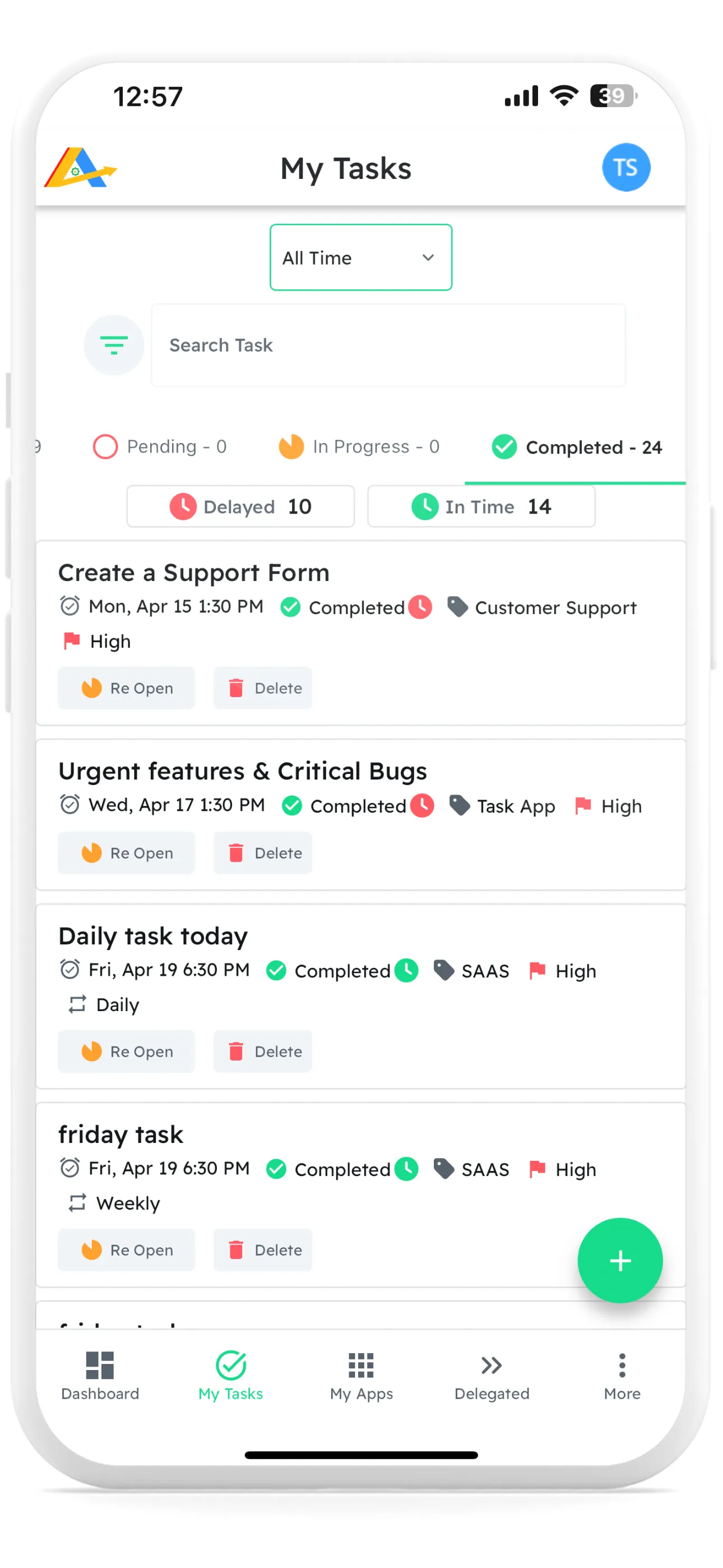 Automate Team iphone screenshot 4