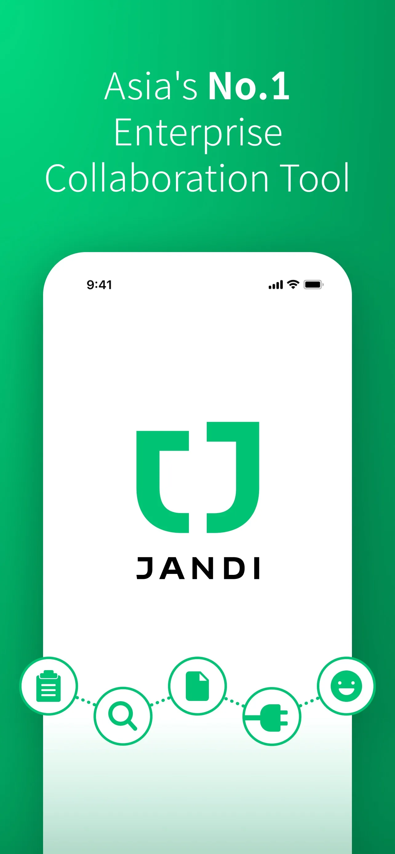 JANDI: Team Collaboration Tool iphone screenshot 1