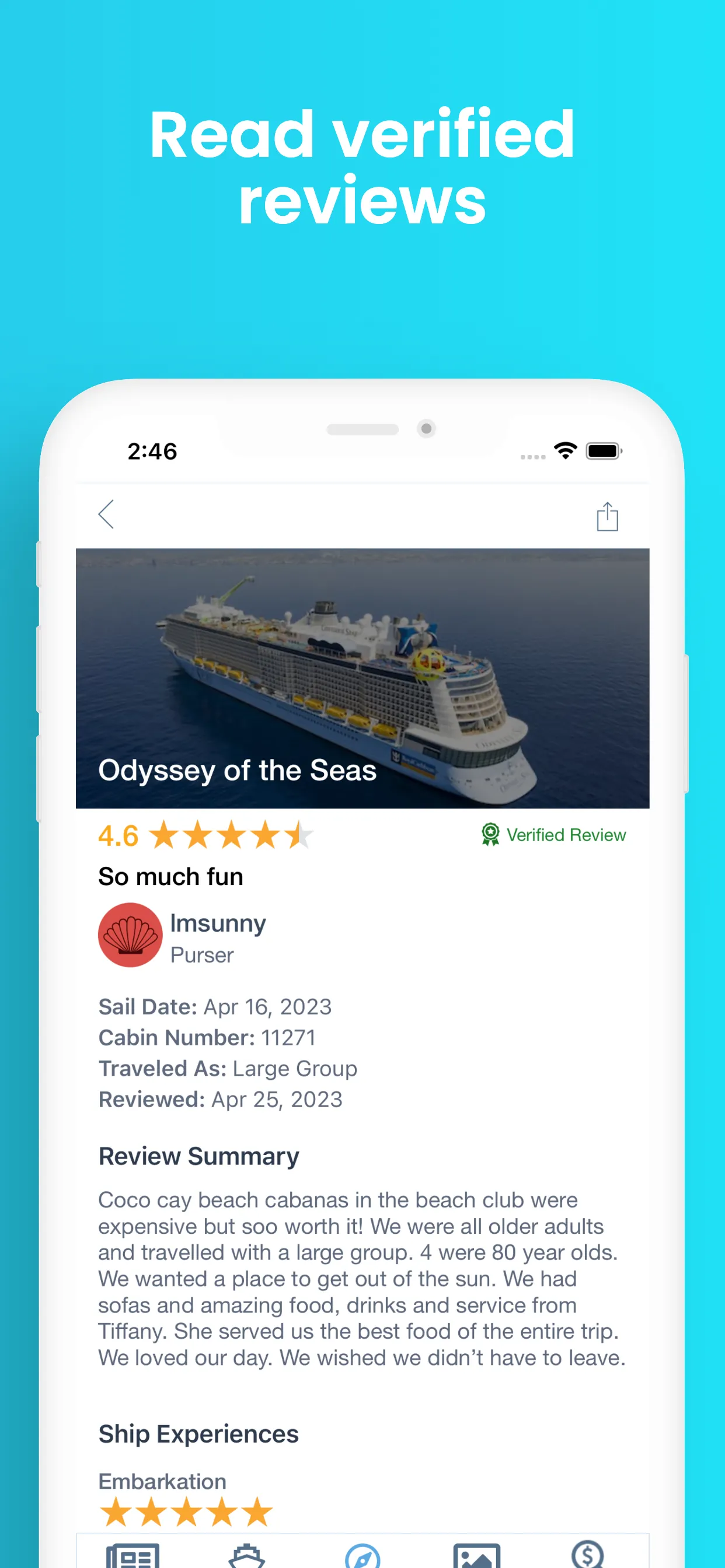 Shipmate: Plan & Track Cruises iphone screenshot 7