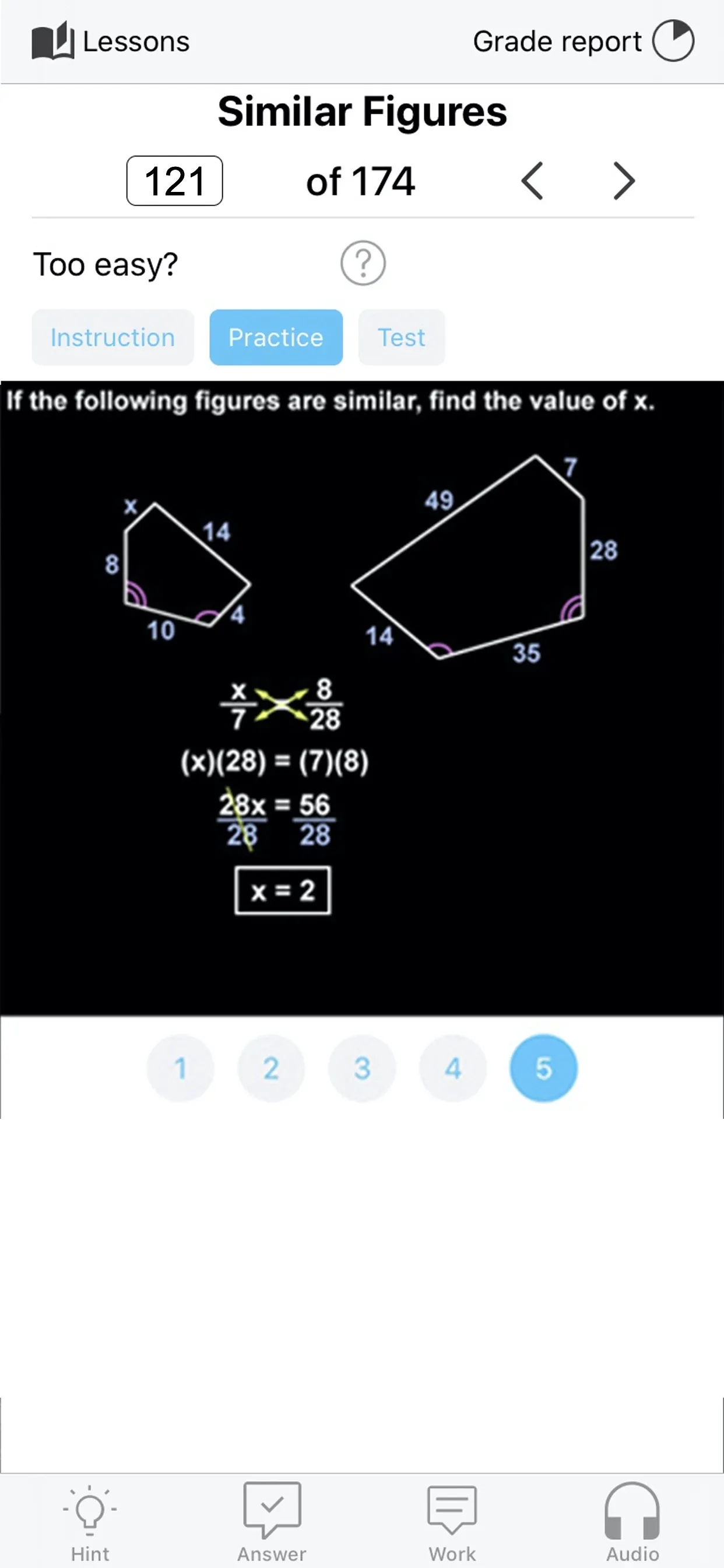 ACT ® Math Prep iphone screenshot 3