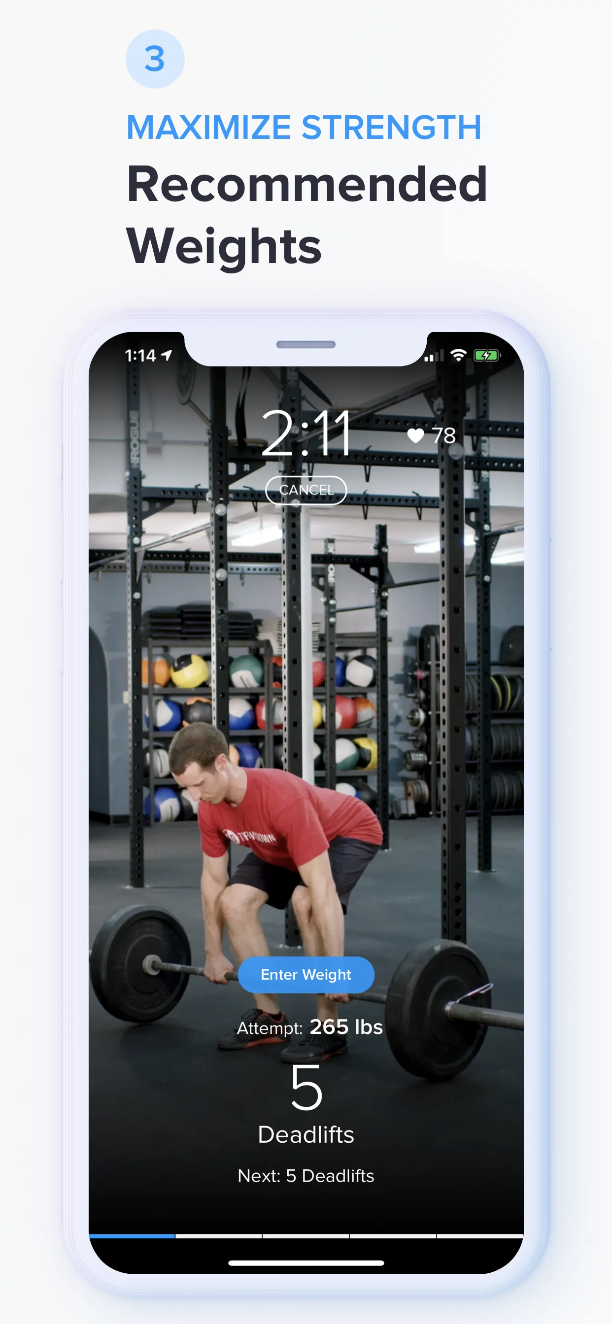 Keelo - Strength HIIT Workouts iphone screenshot 4