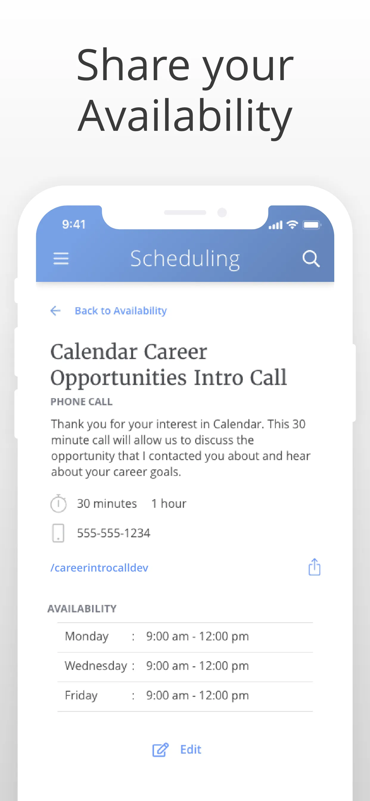 Calendar: Meeting & Scheduling iphone screenshot 5