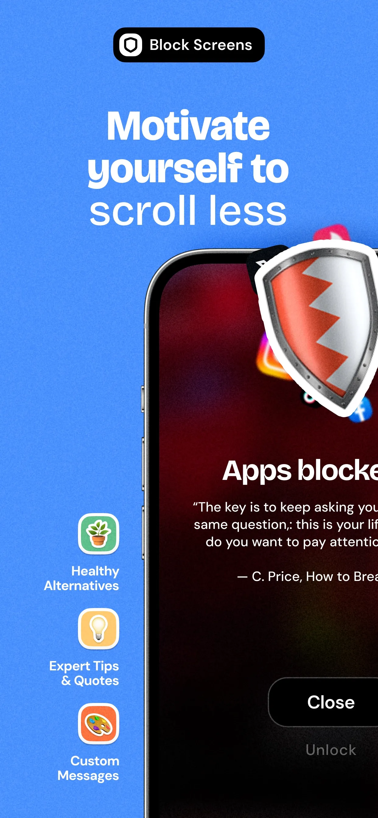 Jomo - Screen Time Blocker iphone screenshot 9