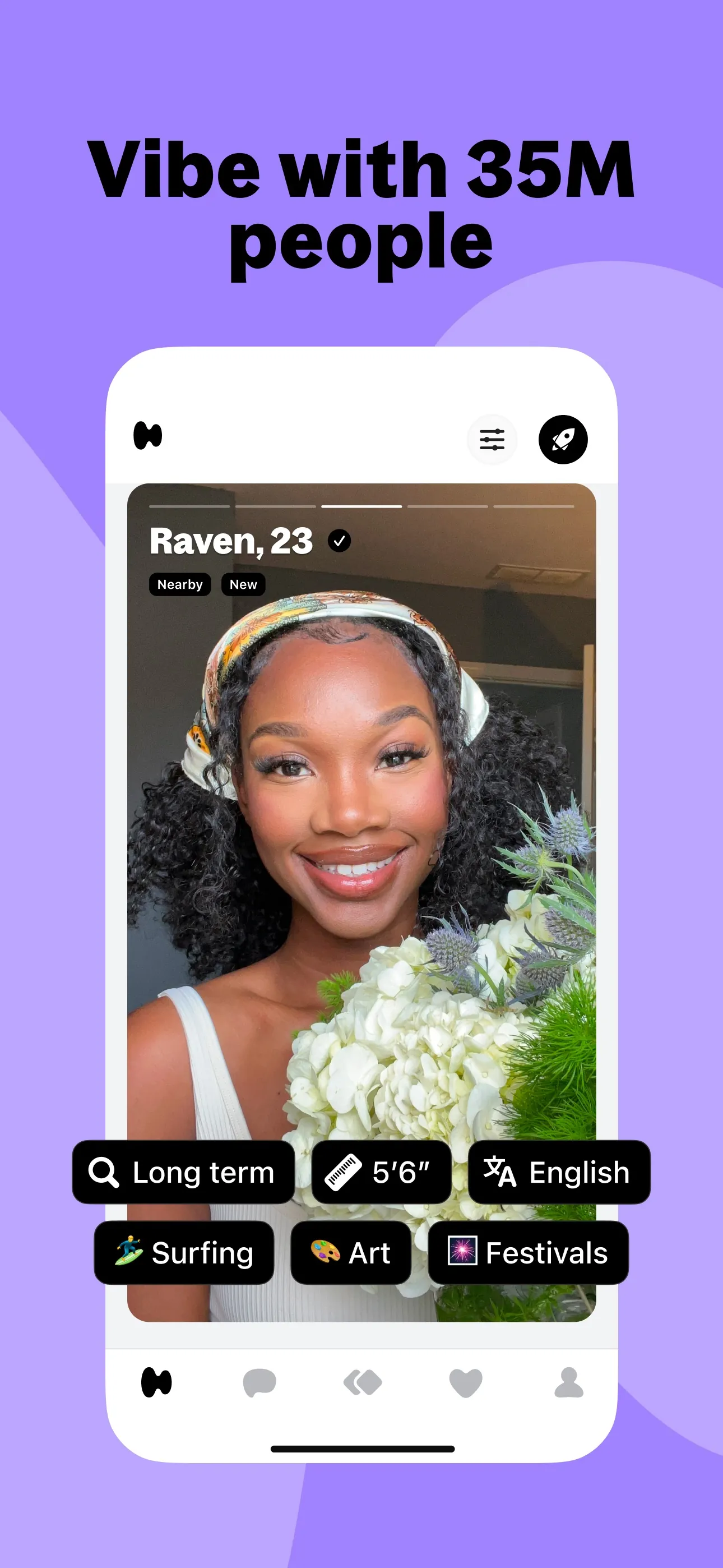 Hily Dating App: Meet. Date. iphone screenshot 2