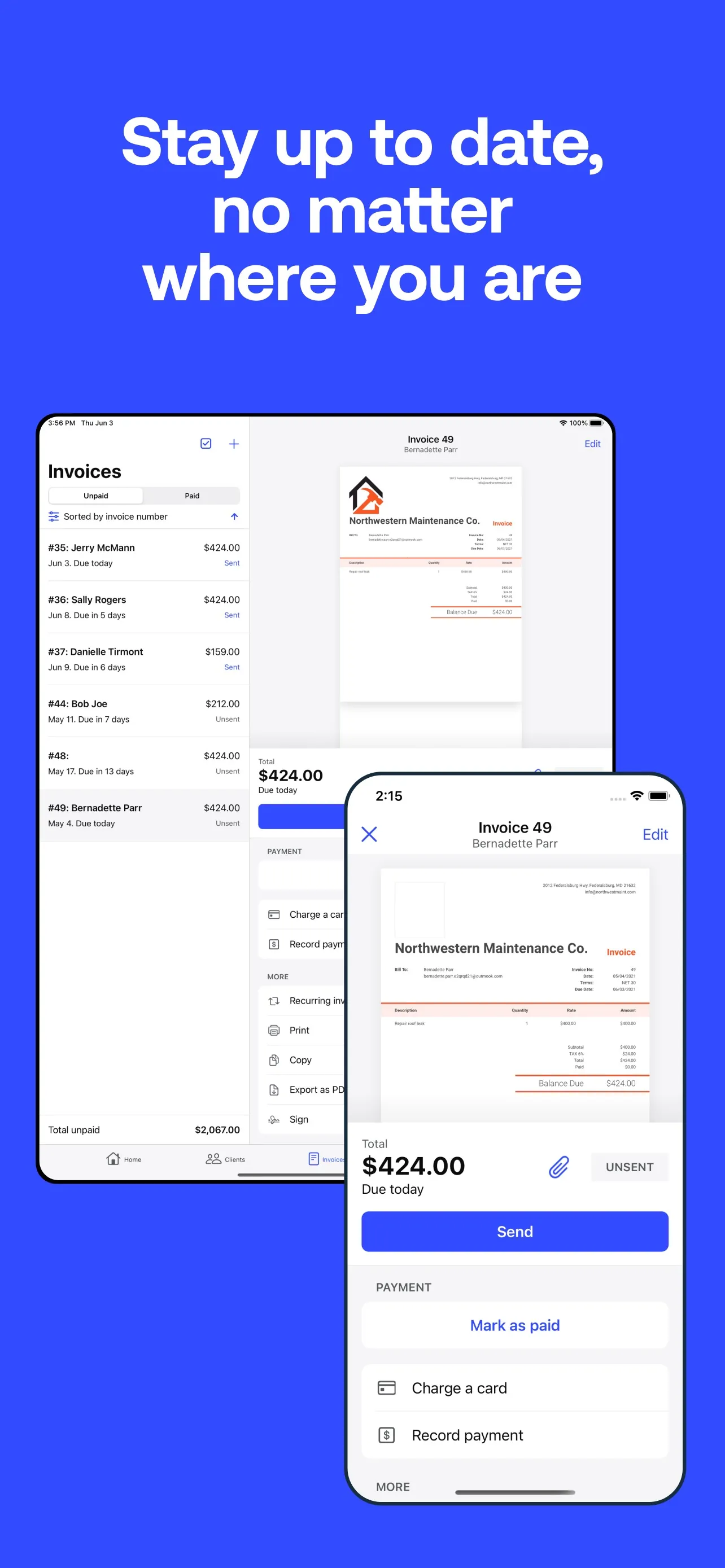 Invoice2go: Easy Invoice Maker iphone screenshot 7