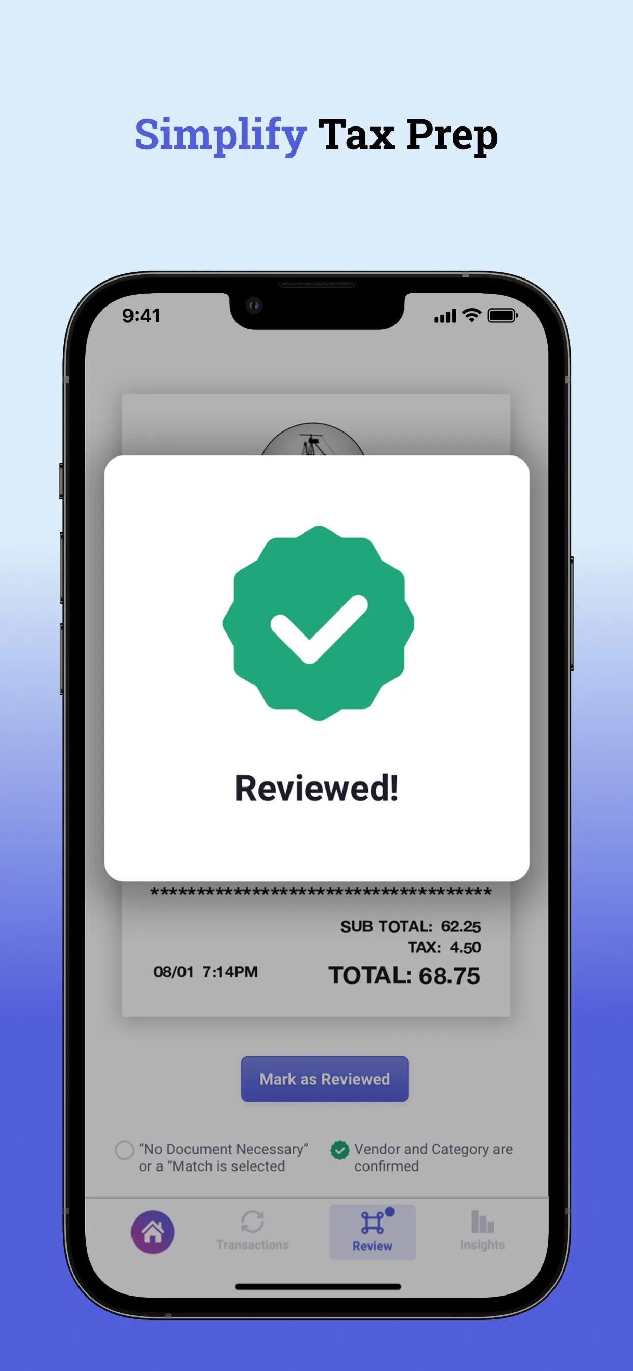 Neat: Receipt Tracker iphone screenshot 7
