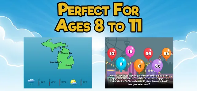 Fourth Grade Learning Games iphone screenshot 4