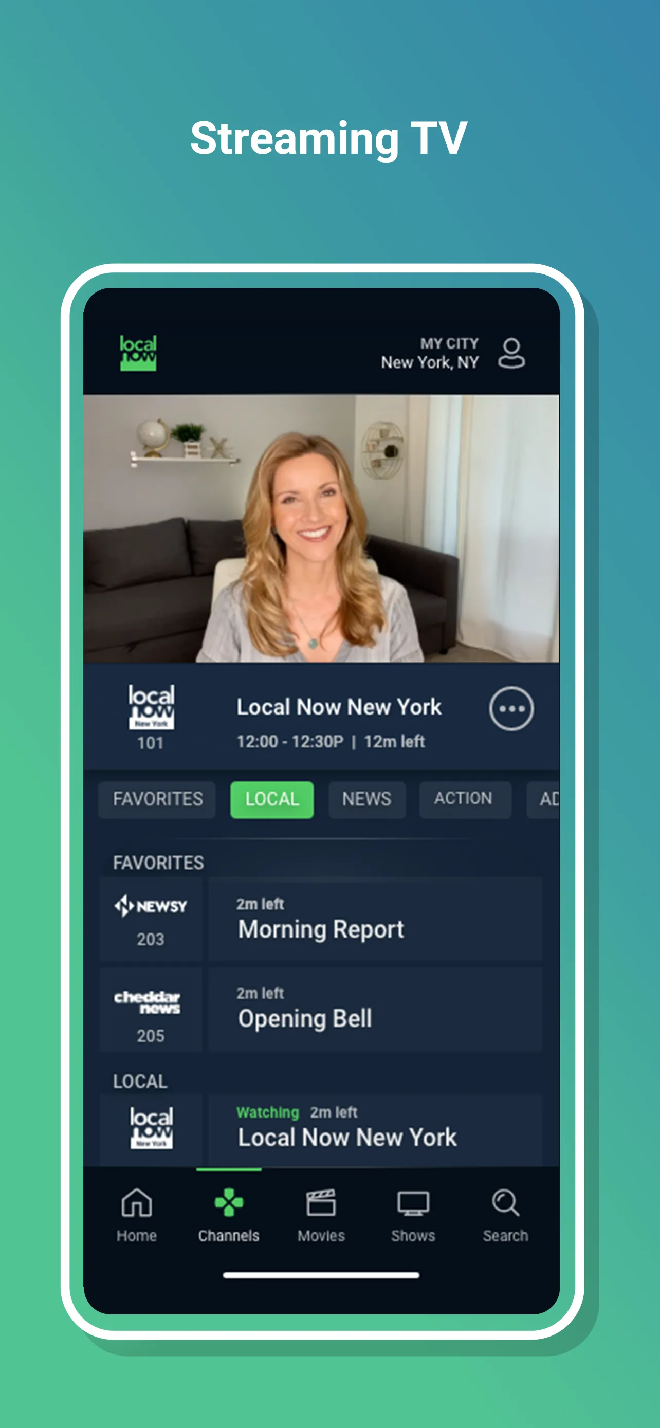 Local Now: News, TV & Movies iphone screenshot 1