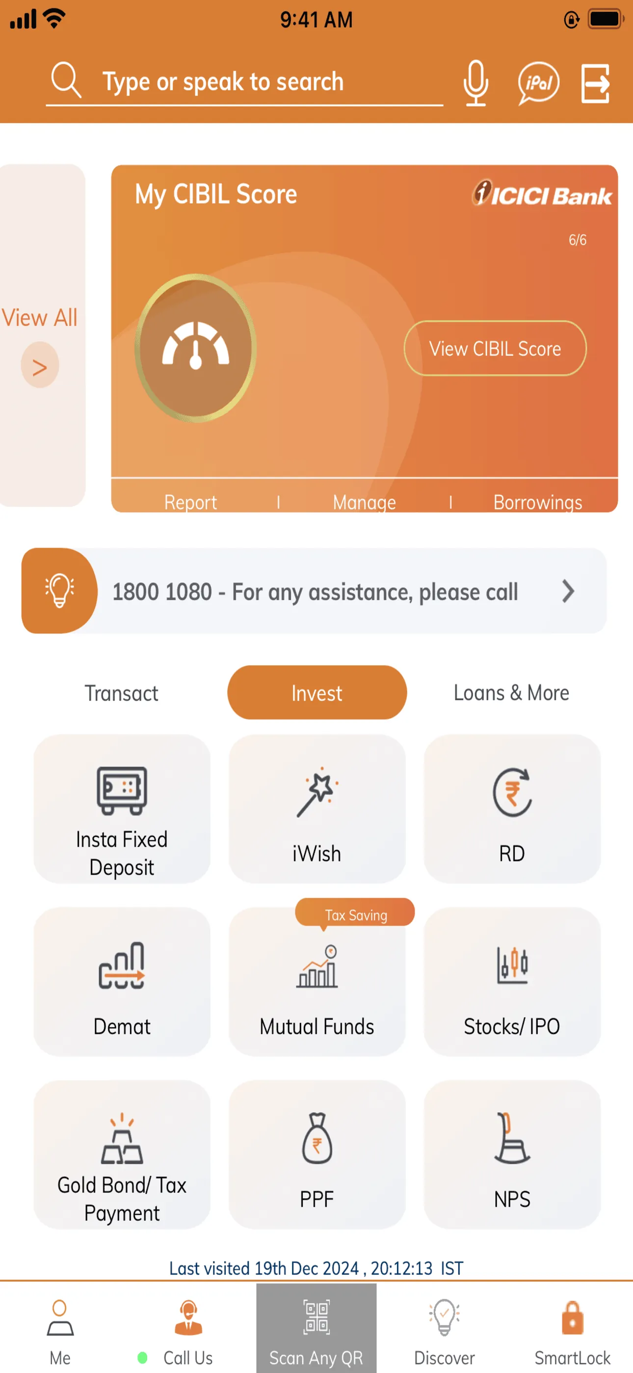 iMobile: Loan, Cards & Banking iphone screenshot 3