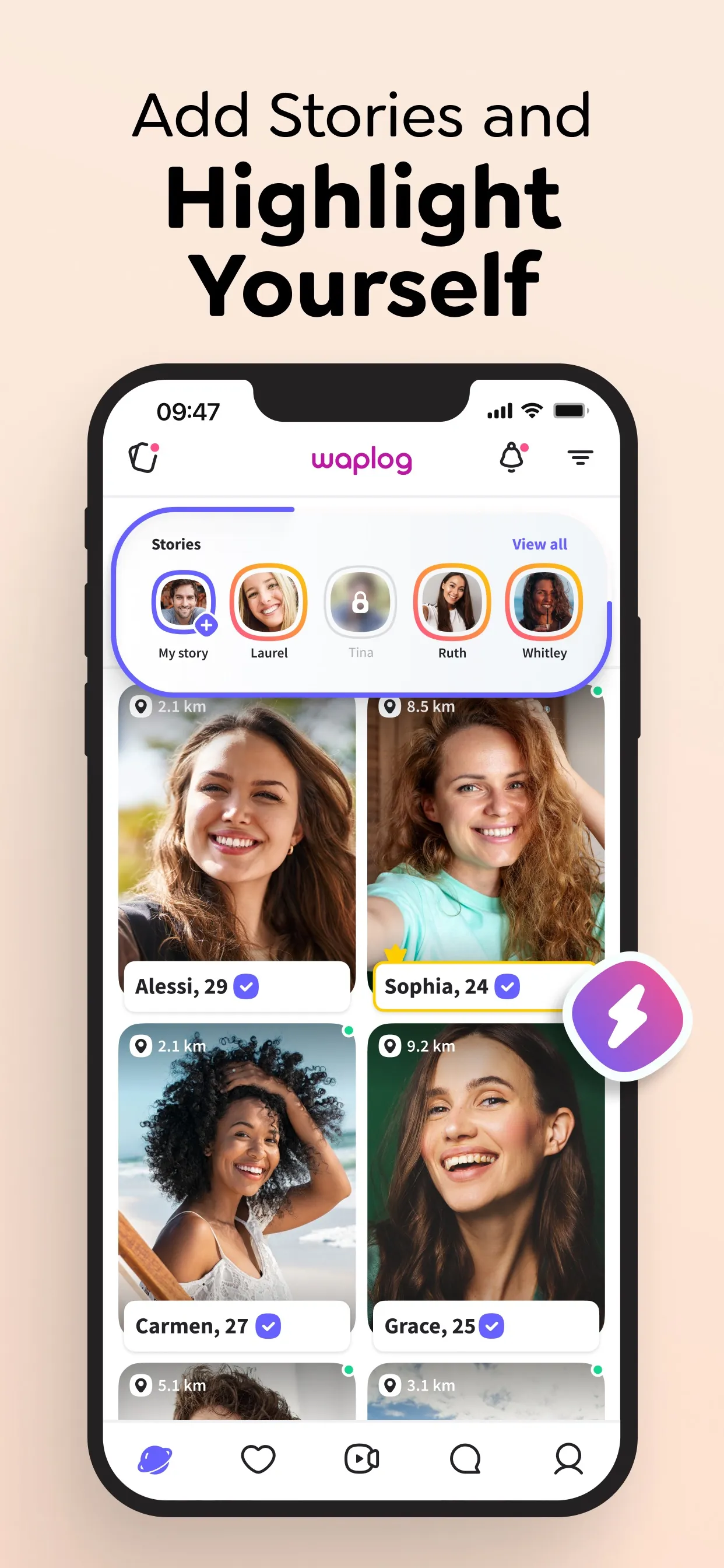 Waplog - Dating & Video Chat iphone screenshot 7