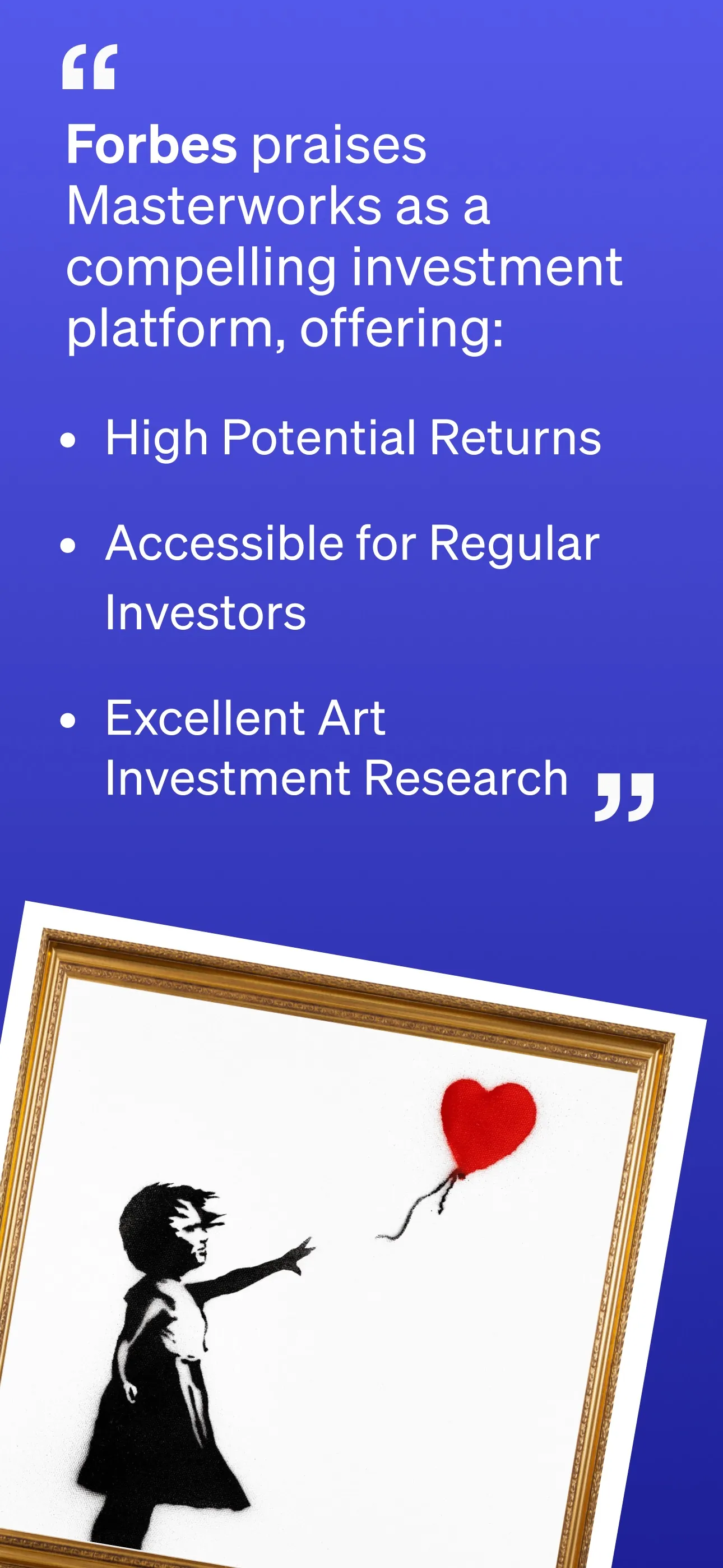 Masterworks: Invest in Art iphone screenshot 4