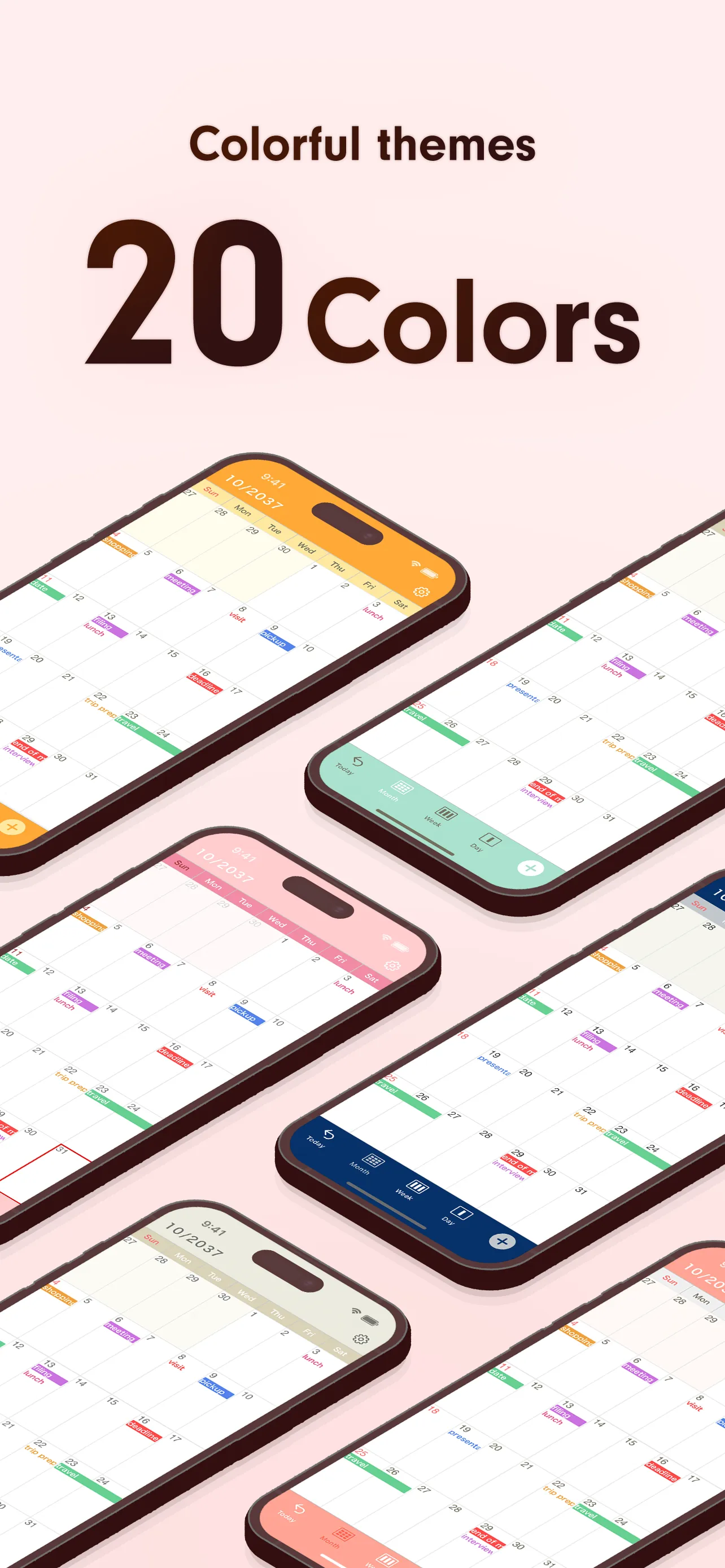 Simple Calendar: ToDo Planner iphone screenshot 3