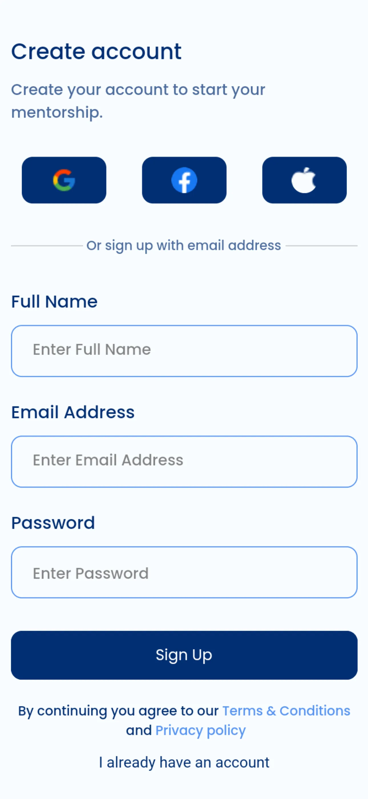 Virtual Mentorship Network iphone screenshot 5
