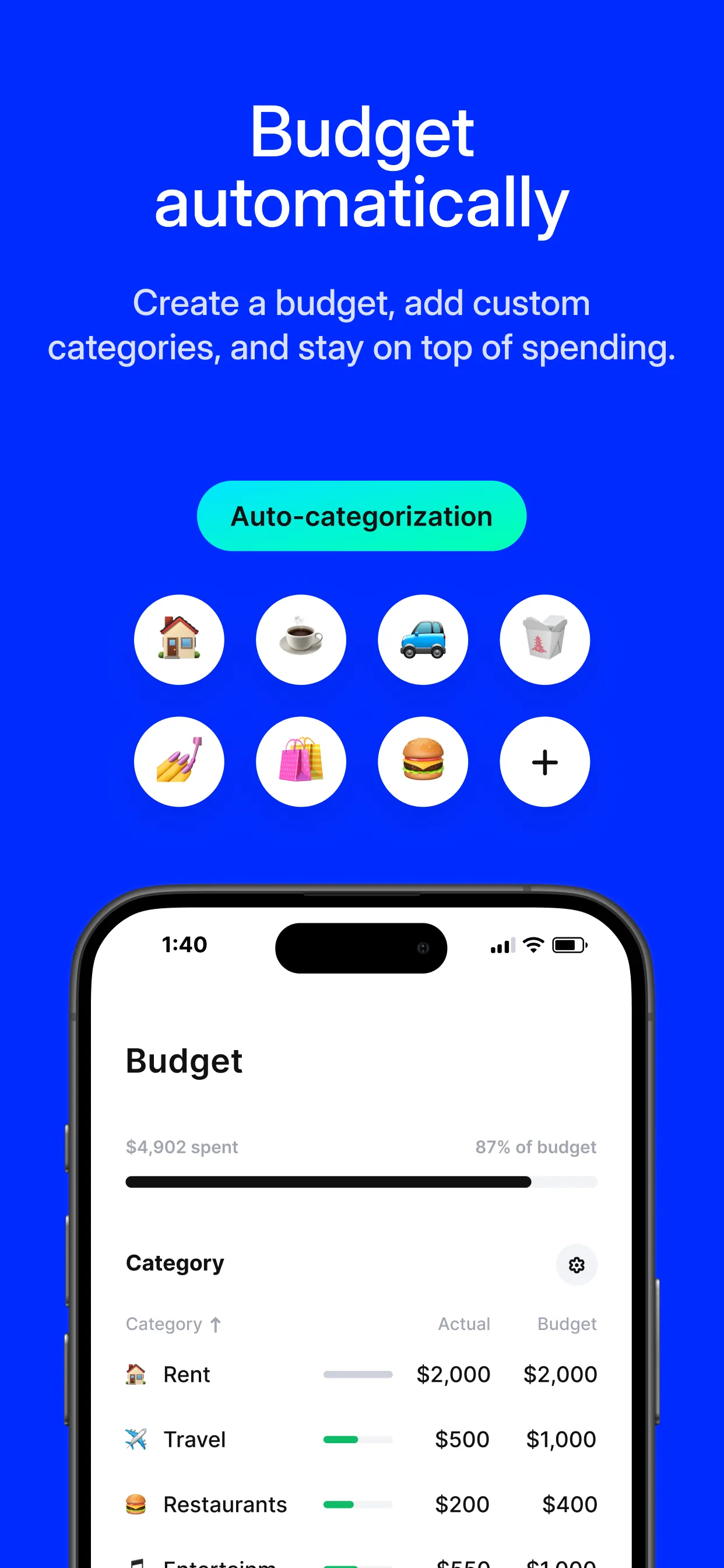 Albert: Budgeting and Banking iphone screenshot 3