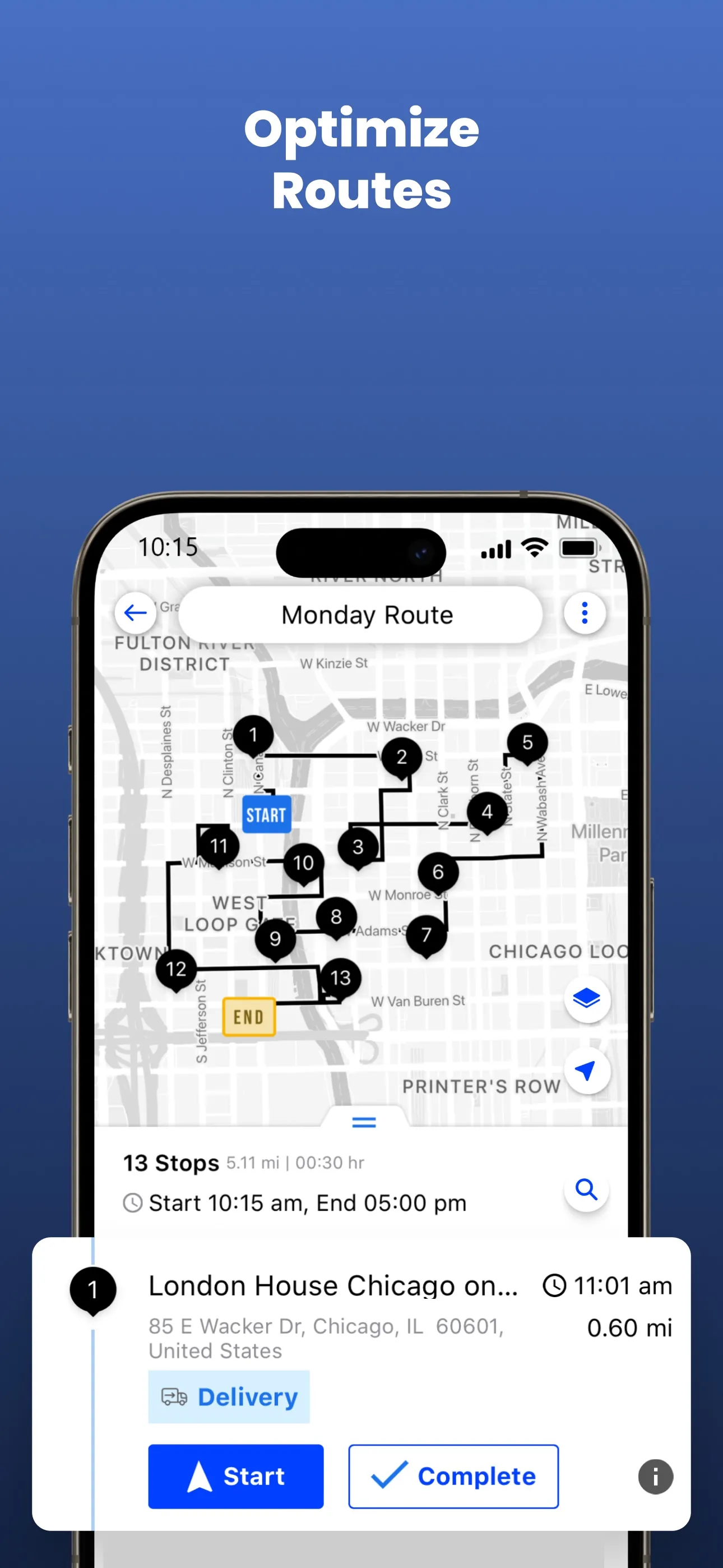 Upper Route Planner Optimizer iphone screenshot 6
